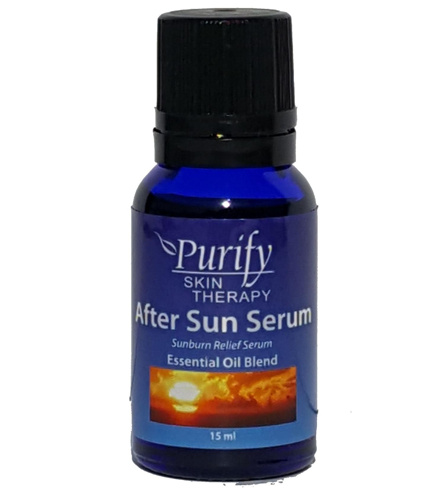 After Sun Serum - 100% Natural Sunburn Relief & Sunkissed Glow Remedy - 15 ml | International Shipping - Buy Online on GoSupps.com