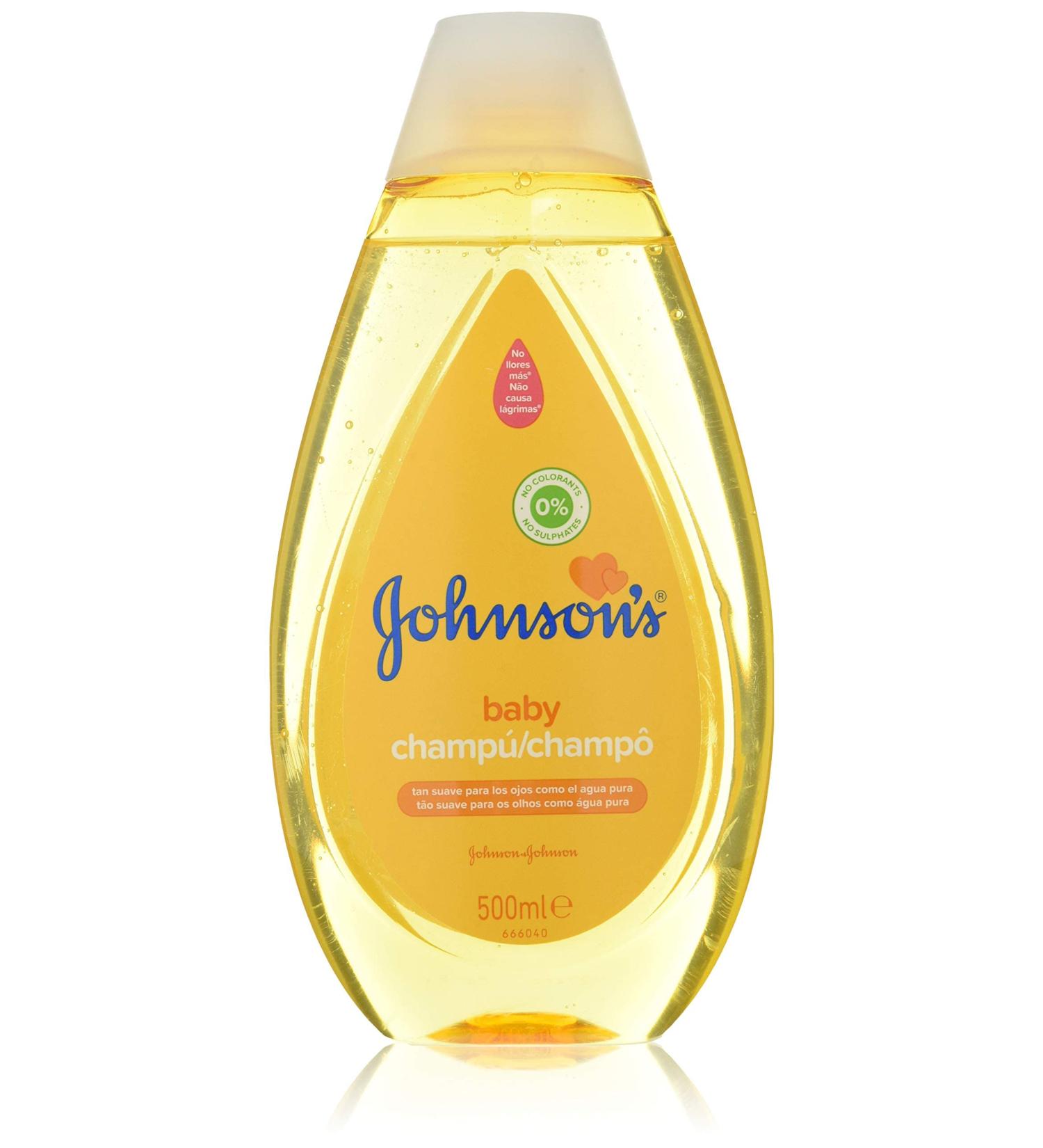 Johnson's Baby Shampoo 500 ml - Gentle Cleansing for Babies | International Shipping Available - Buy Online on GoSupps.com
