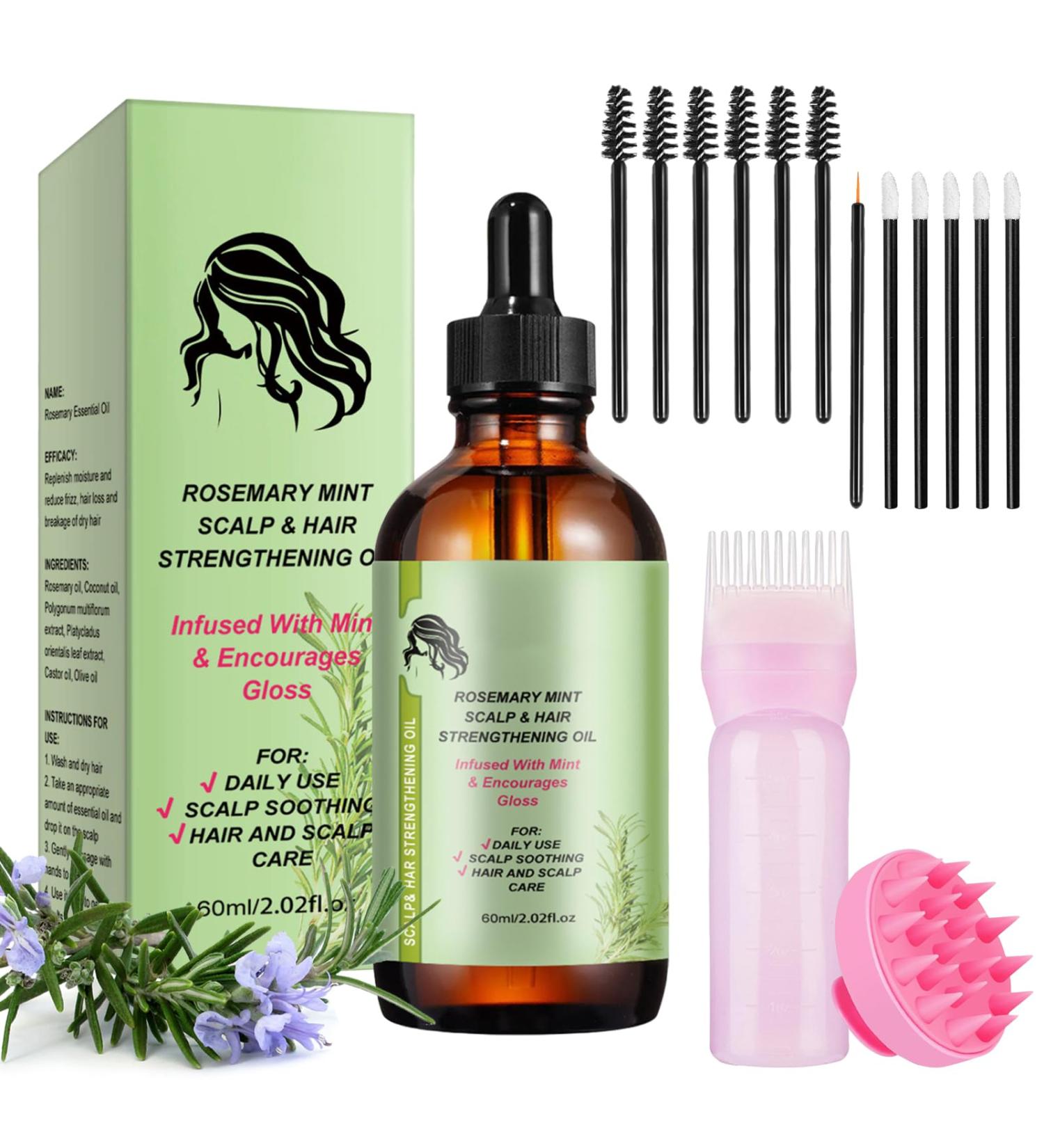 JOKILY Natural rosemary oil for hair growth 60 ml high quality against loss - Buy Online on GoSupps.com