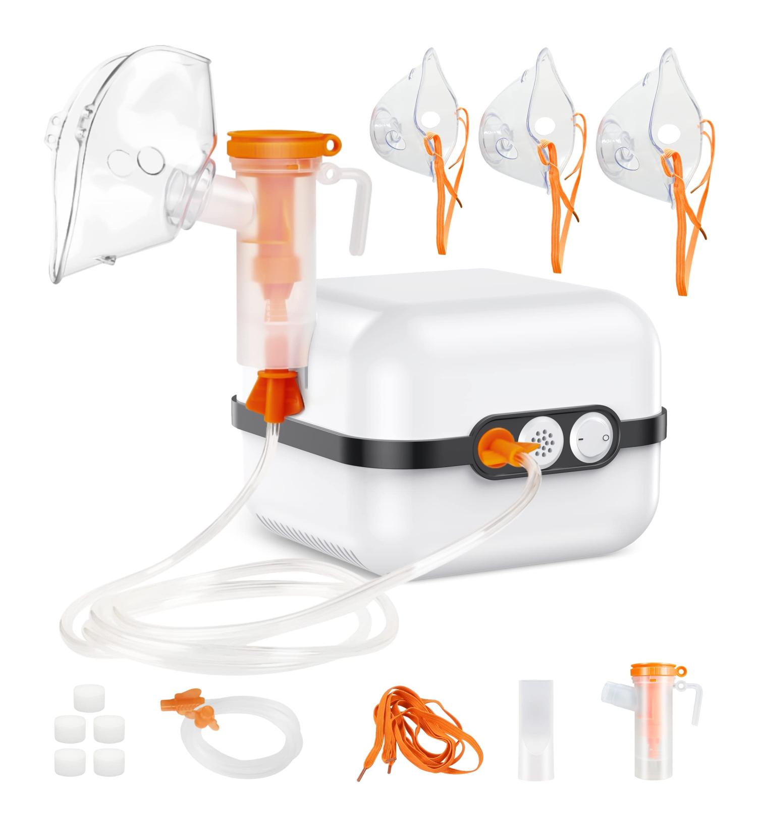 Nebulizer Machine for Adults & Kids - Includes 1 Set of Accessories - Jet Nebulizer for Daily & Home Use - Buy Online on GoSupps.com