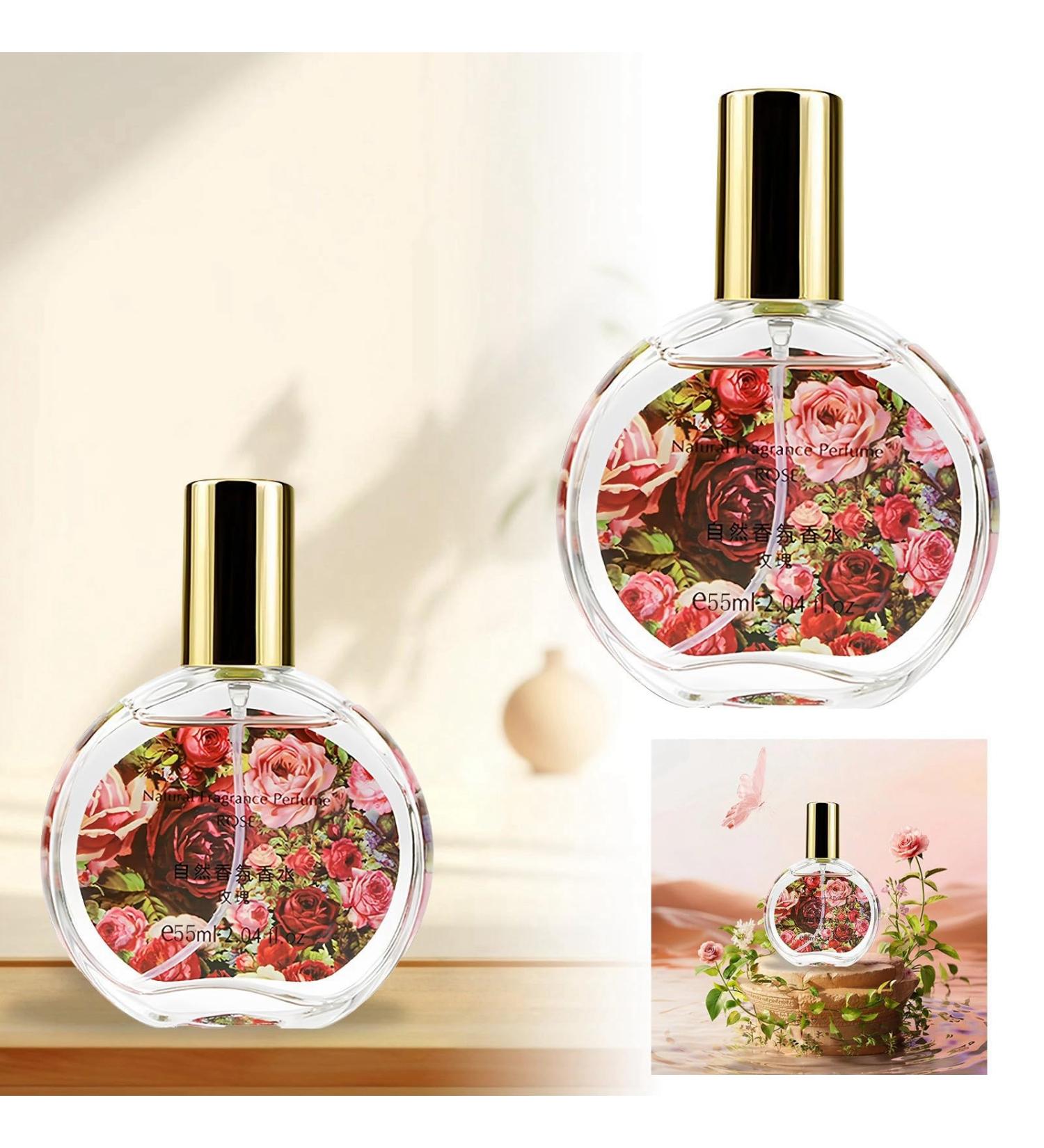 Parfum for Women Rose Natural Fragrance Perfume Exquisite Long Lasting Eau De Parfum Fruity Beauty Products Suitable for Special Occasions Gift for Her 7.8x2.8x10.7cm A - Buy Online on GoSupps.com