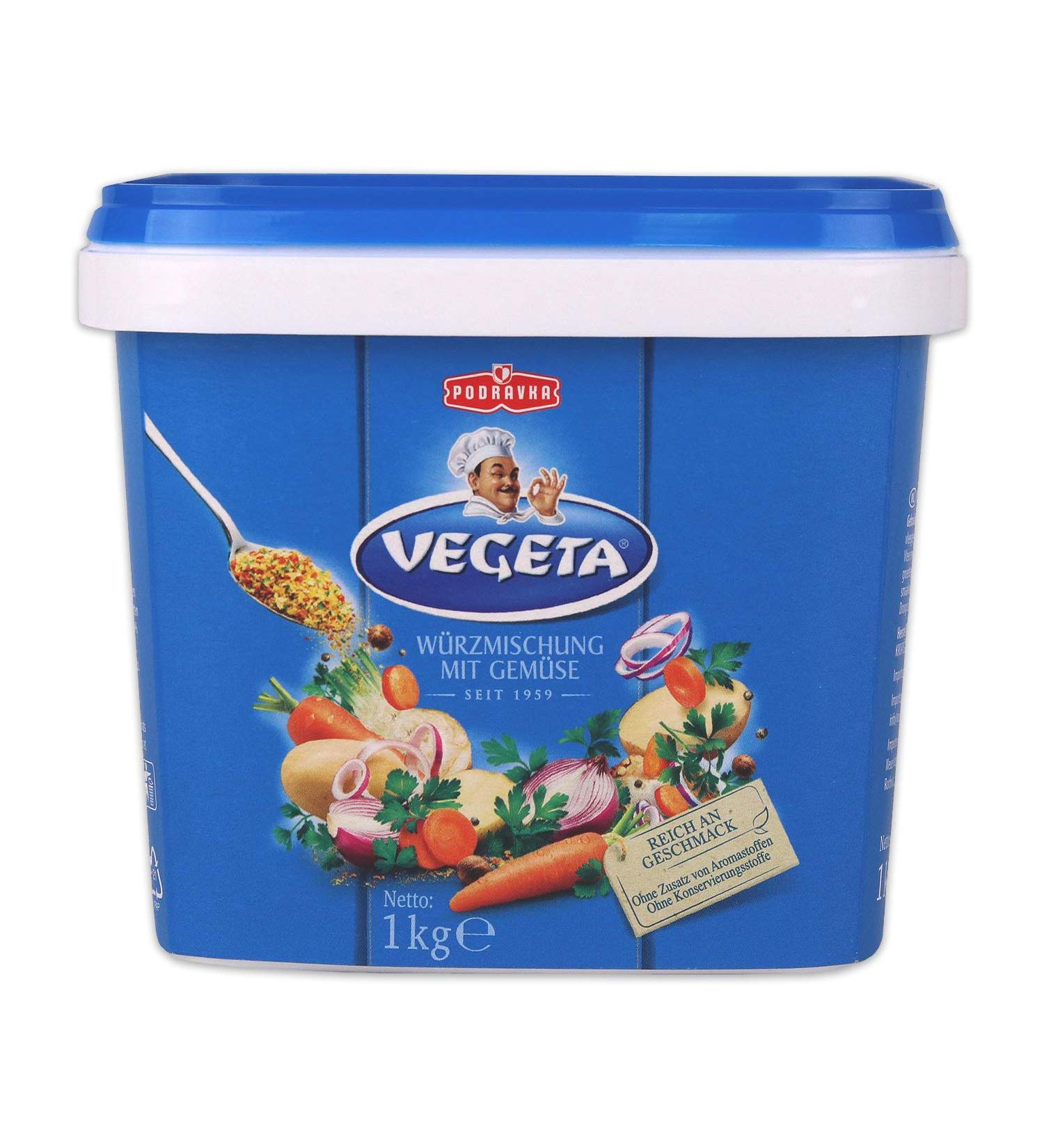Podravka dd Podravka Vegeta Herb mixture can 1 kg - Buy Online on GoSupps.com