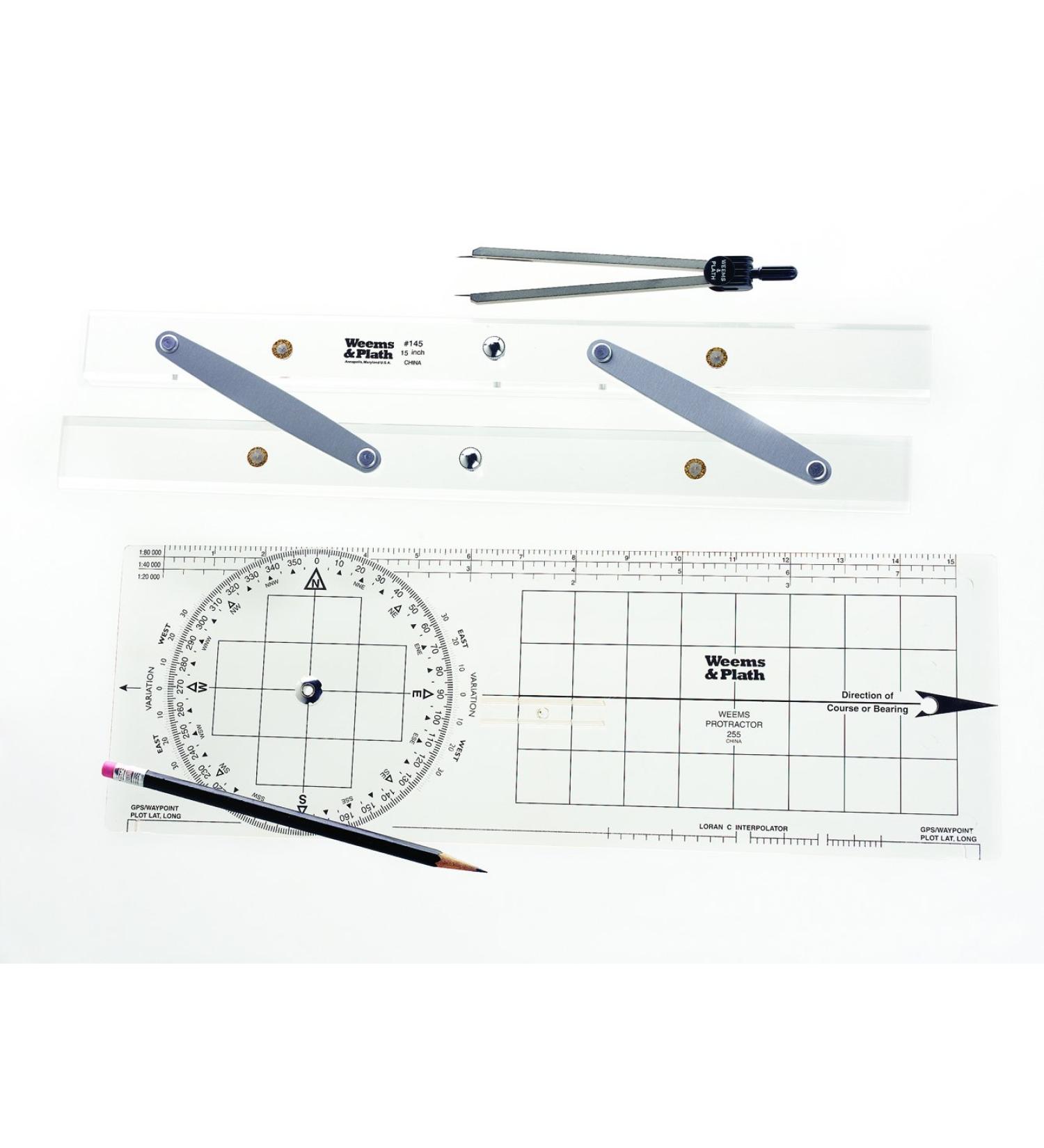 Weems & Plath #317 Basic Navigation Set - Essential Marine Navigation Tools - Buy Online on GoSupps.com