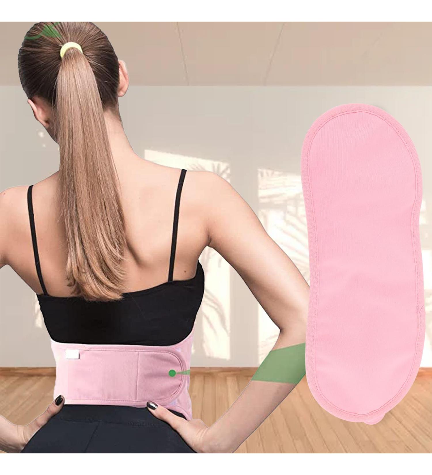 Castor Oil Neck Pack for Liver & Thyroid - Washable Reusable Leakproof - Pink Neck Wrap - Buy Online on GoSupps.com