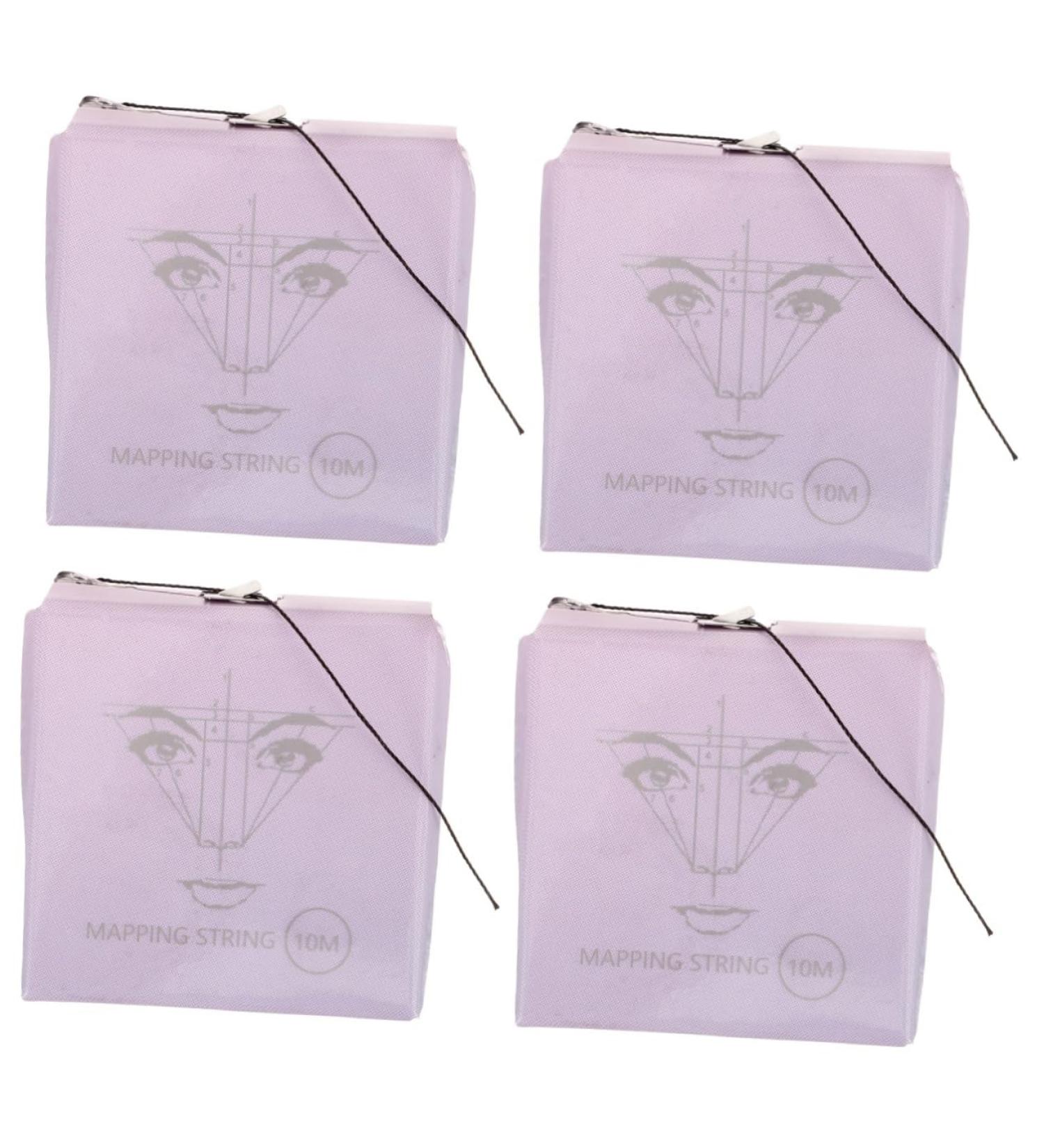 Beavorty 4 boxes Mapping Drawing Brow Women Linem M Locating Pre- Makeup Eyebrow Ruler 4.80X4.50X1.80CMx4pcs As Shownx4pcs - Buy Online on GoSupps.com
