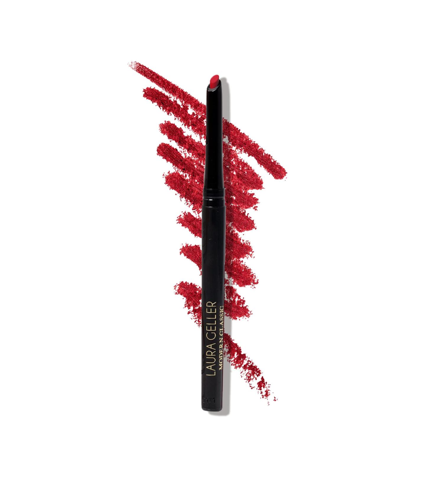 LAURA GELLER NEW YORK Modern Classic Lip Liner in Ritzy Red - Long Lasting & Prevents Feathering - Buy Online on GoSupps.com