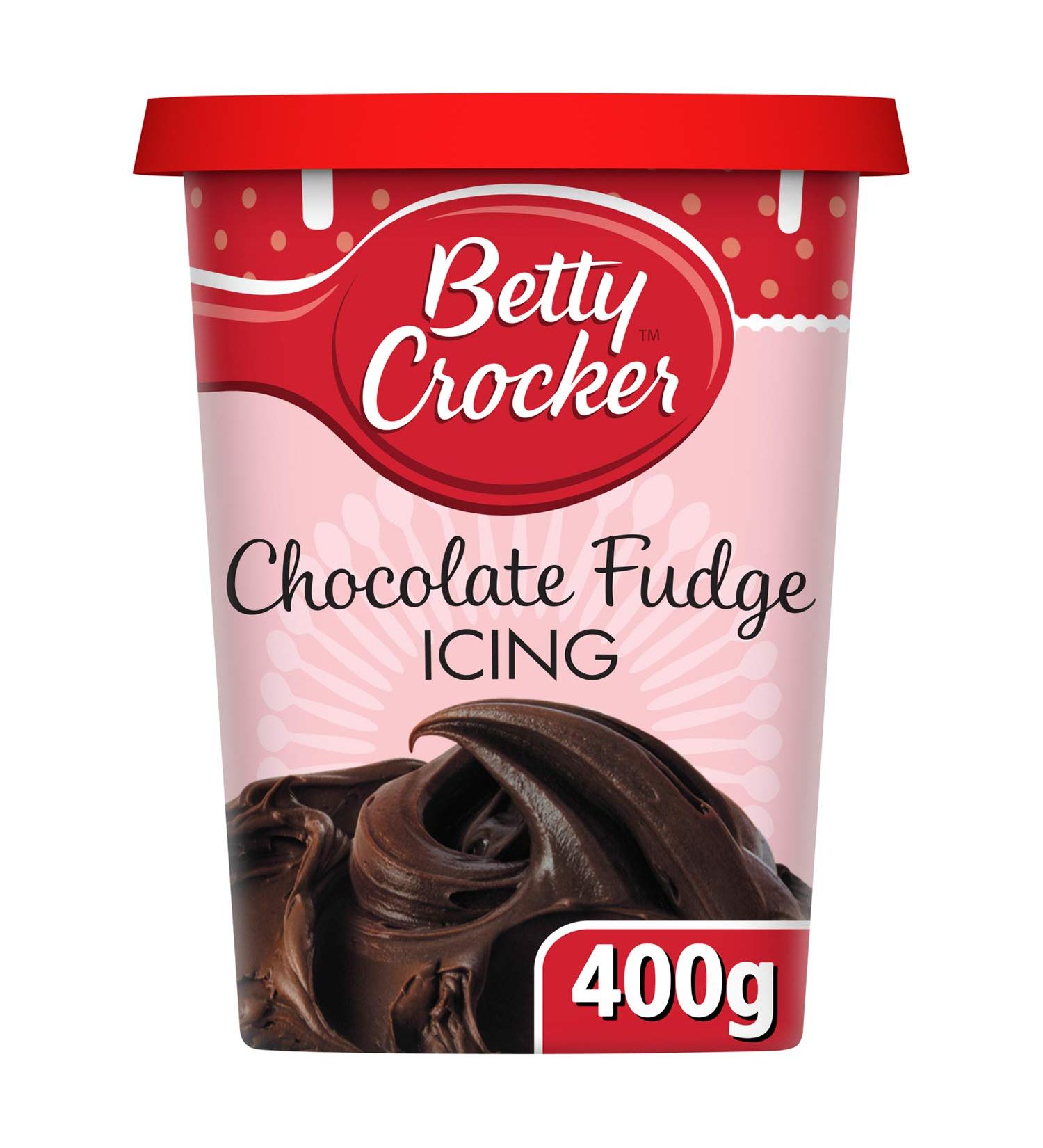 Buy Betty Crocker Chocolate Fudge Icing 400g - Perfect for Chocolate Toffee Cake | International Shipping - Buy Online on GoSupps.com