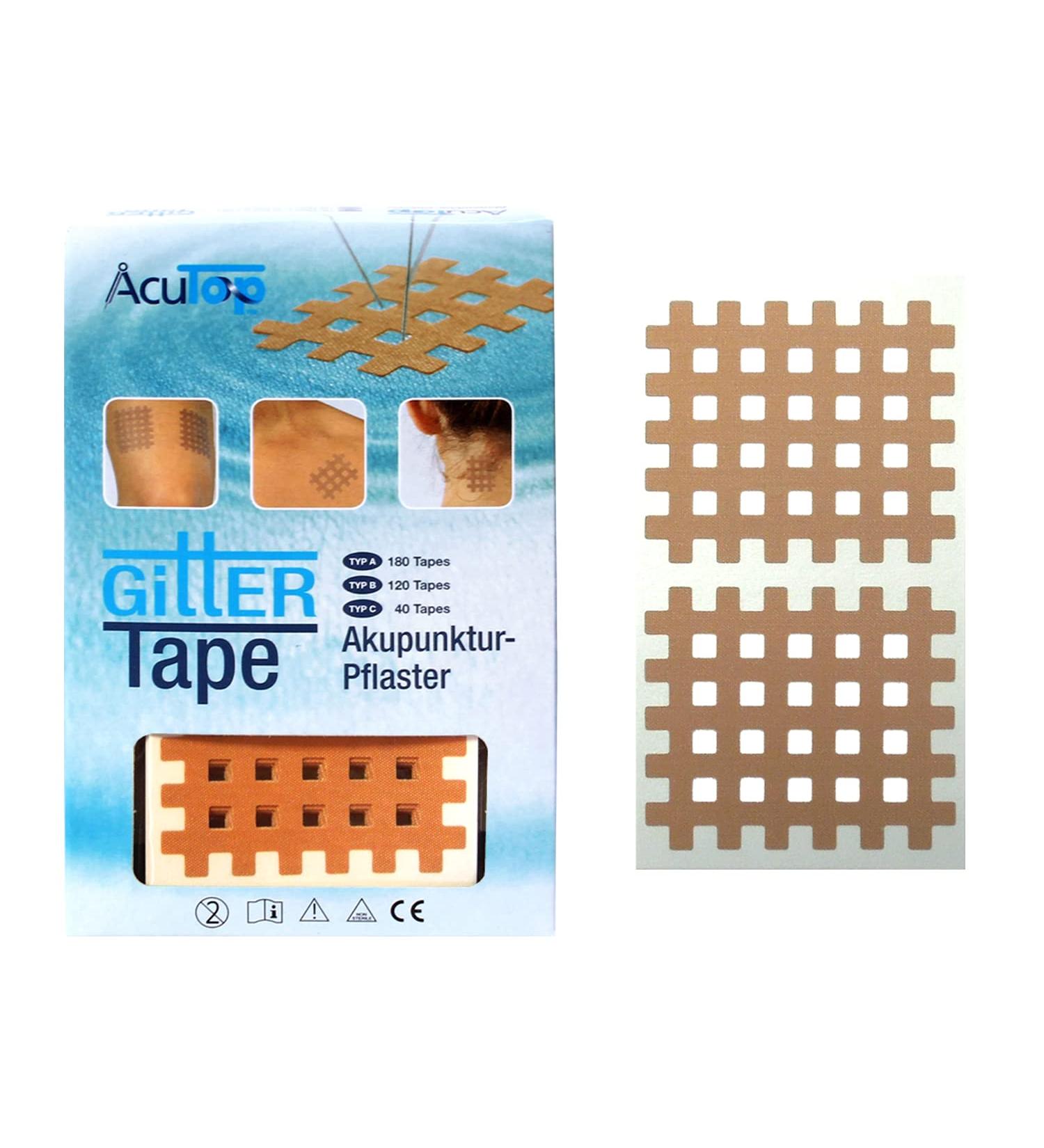 Acutop Type C Grid Tape - 40 Pieces | Premium Quality International Shipping - Buy Now! - Buy Online on GoSupps.com