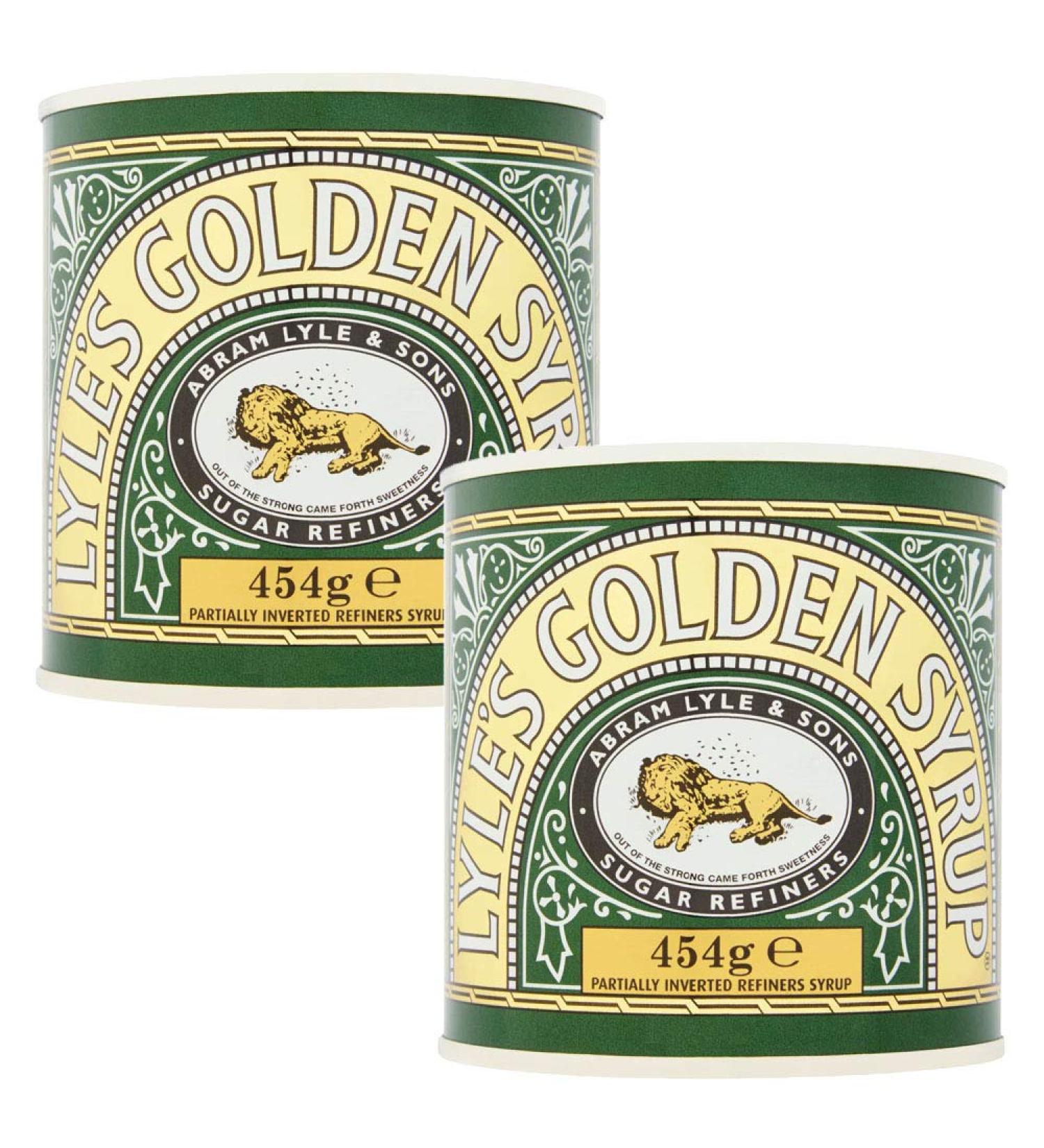 2 x 454g Golden Syrup Breakfast Pancake Natural Sweetener Gluten Free
