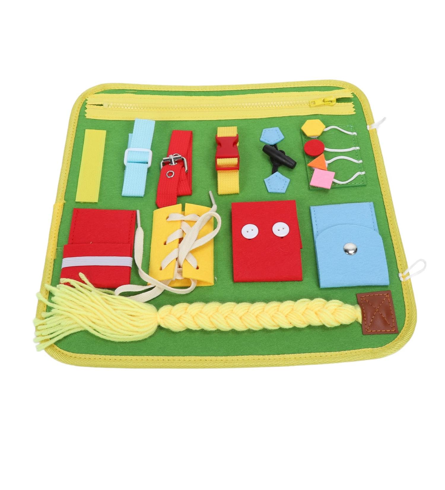 Fidget Blanket for Dementia Dementia Fidget Toys Dementia Sensory Pad Educational Toys Alzheimer Patient Anxiety Blanket for Calming Comforting Activities Seniors Products Elderly Helps with Asperger - Buy Online on GoSupps.com
