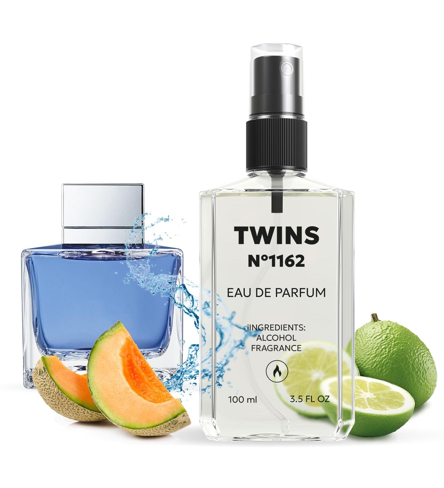 TWINS Impression of Seduction | Perfume for Men Eau de Parfum | No.1162 | 3.4 Fl Oz / 100 ml AB Blue Seduction For Men Impression - Buy Online on GoSupps.com