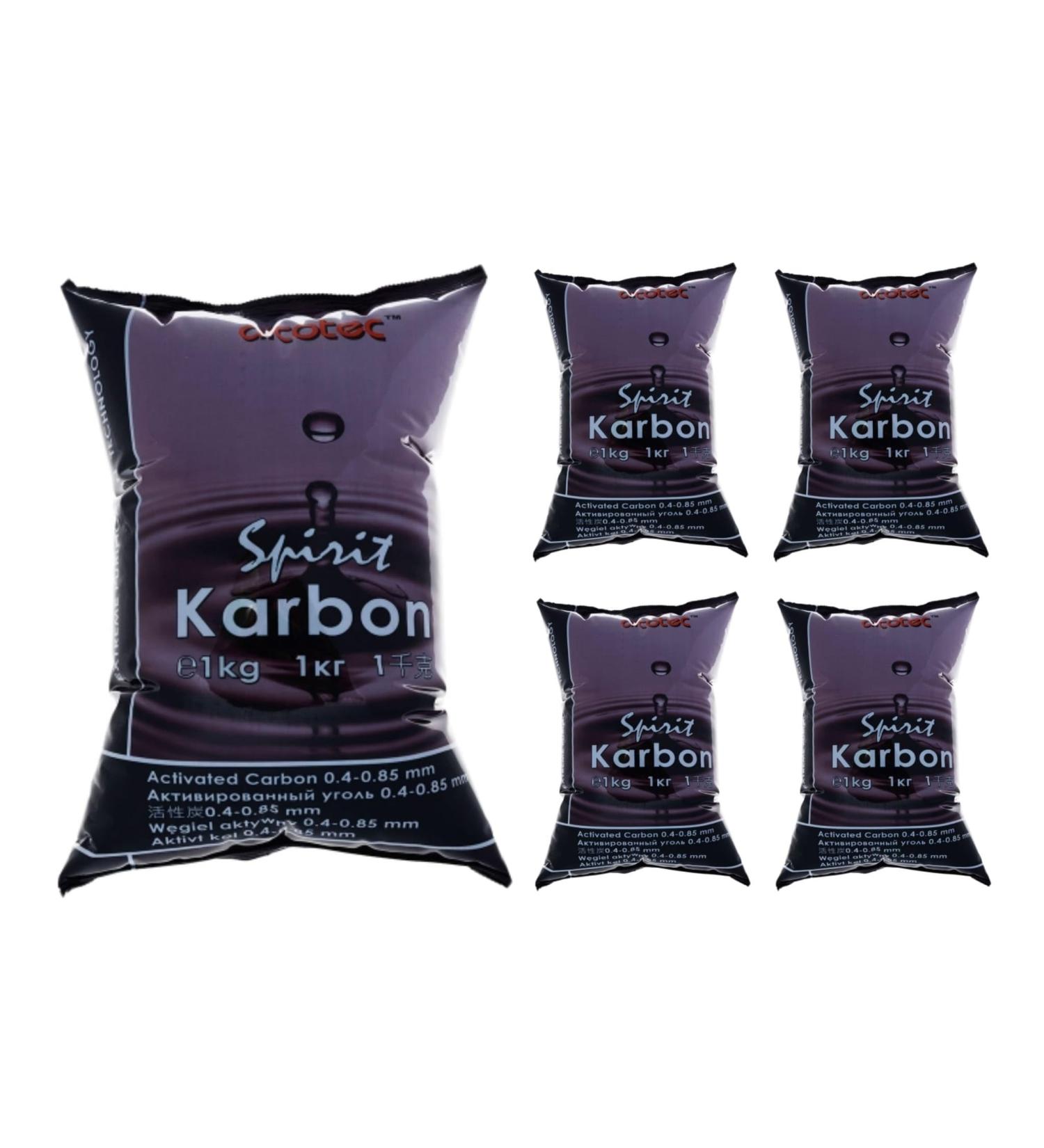 AlcoTec Activated Carbon 1kg - Premium Alcohol Filter for Home Brewing & Fermentation | 5 Pack - International Shipping Available - Buy Online on GoSupps.com