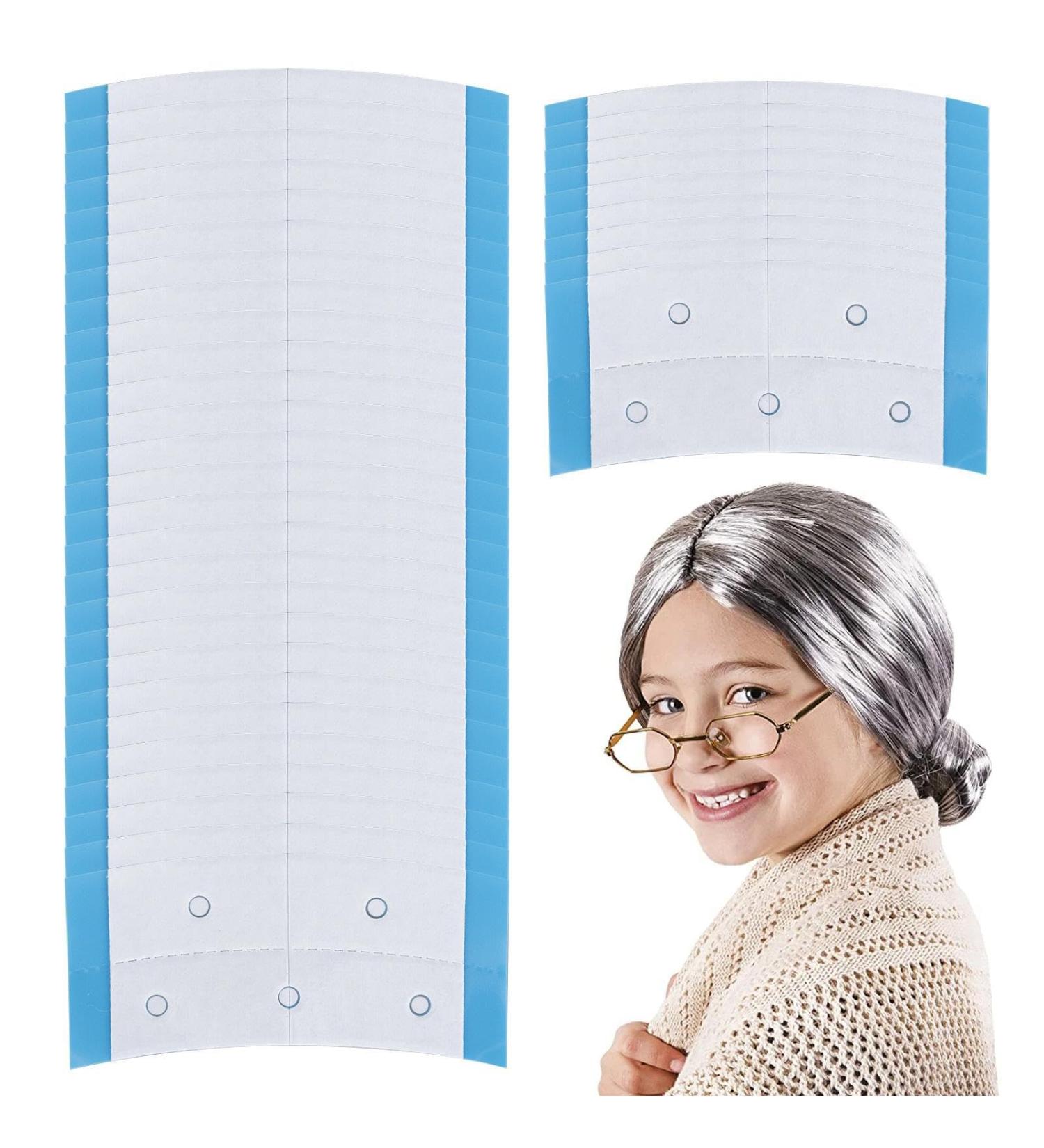 Hair Wig Tape Hair Tape for Wigs | Double Sided Lace Wigs Adhesive Tape Strips Waterproof Hair Tape for Wigs Hair Extension Hairpiece Lace Wigs - Buy Online on GoSupps.com