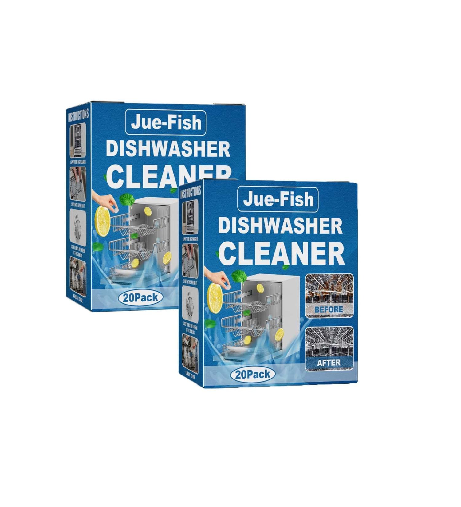 Dishwasher Tablets Dishwasher Cleaning Tablets Removes Limescale Build Up Dishwasher Cleaner for Kitchen Tableware Care (2 PCS) - Buy Online on GoSupps.com