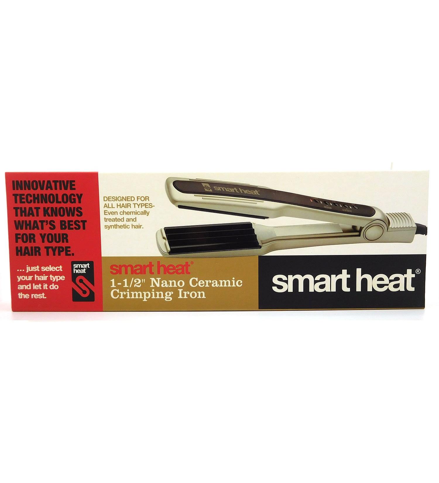 Smart Heat Nano Ceramic 1-1/2" Crimping Iron, Model GH7106