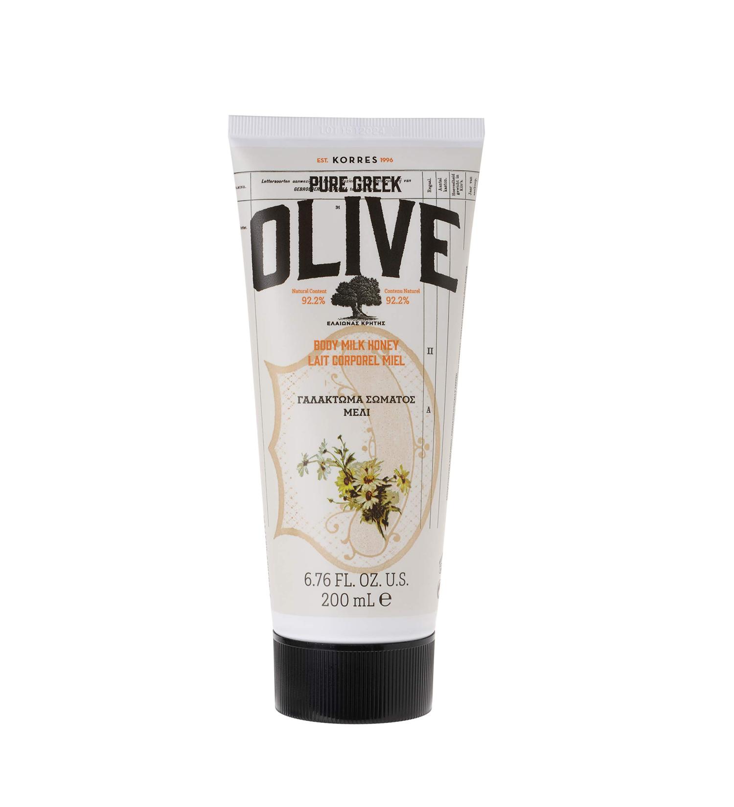 Korres Olive and Honey Body Milk 1 pack (1 x 200 ml)