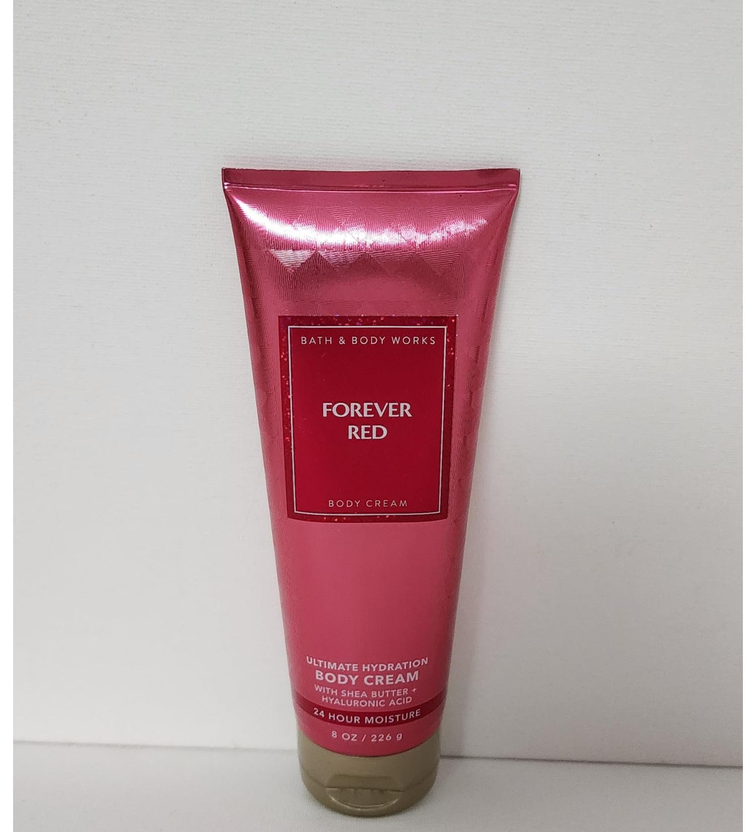 Body Cream for Women with shea butter ultimate hydration Forever Red Bath and Body 8 oz / 226 G