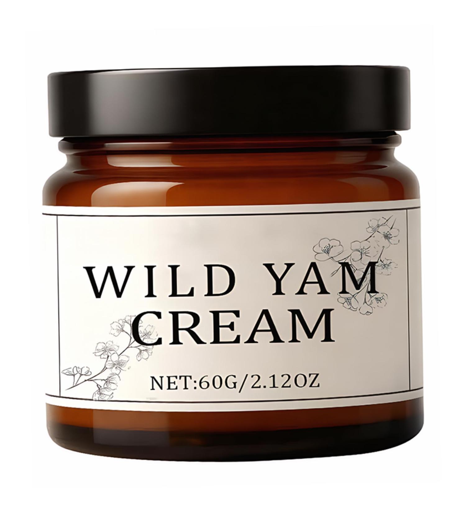 Cr me d'igname pour l' quilibre hormonal Ingr dients naturels Cr me d'igname hydratante pour femme 60g D cor de printemps - Buy Online on GoSupps.com