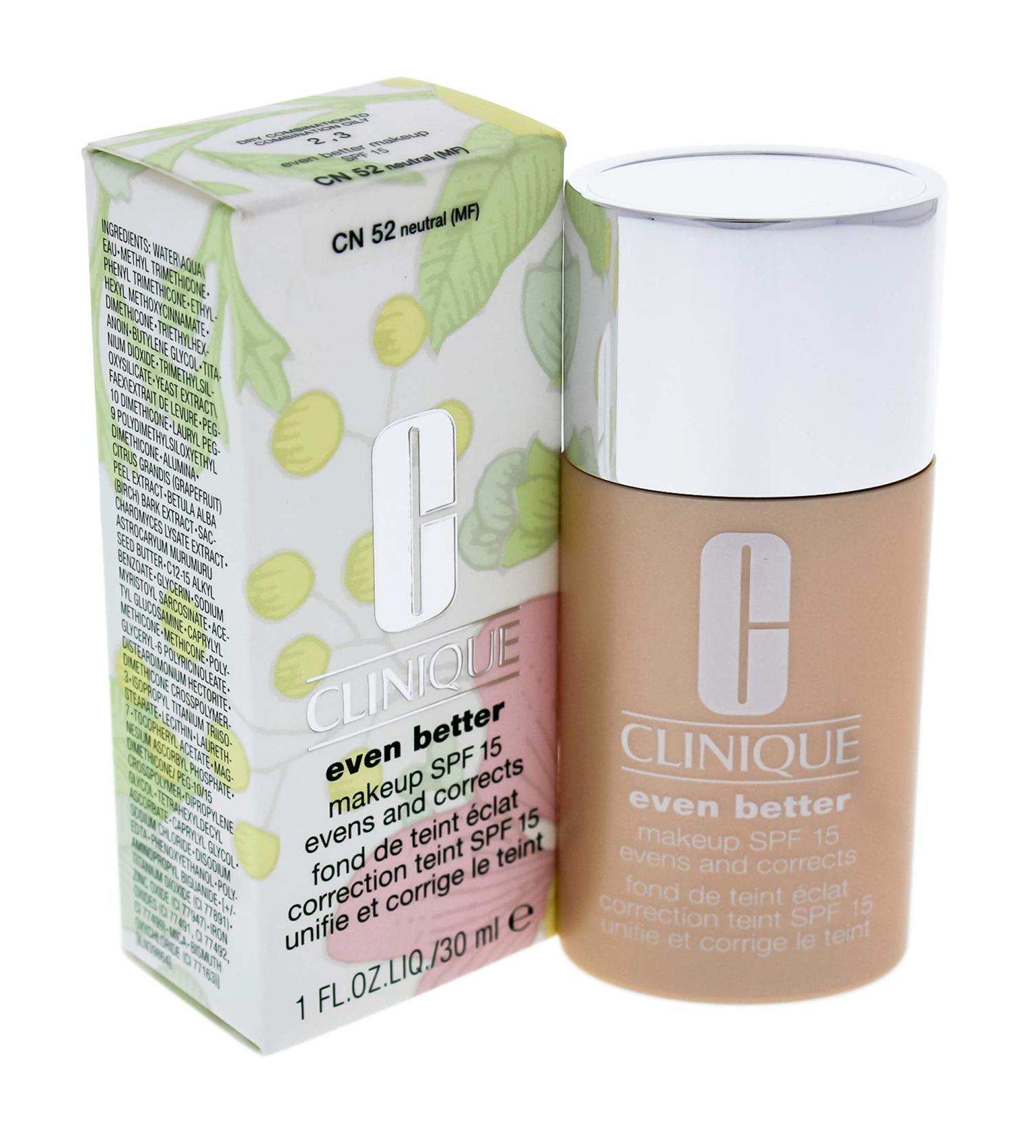 Clinique Even Better Makeup SPF 15 CN 52 Neutral - 30 ml | Buy Online | International Shipping Available - Buy Online on GoSupps.com