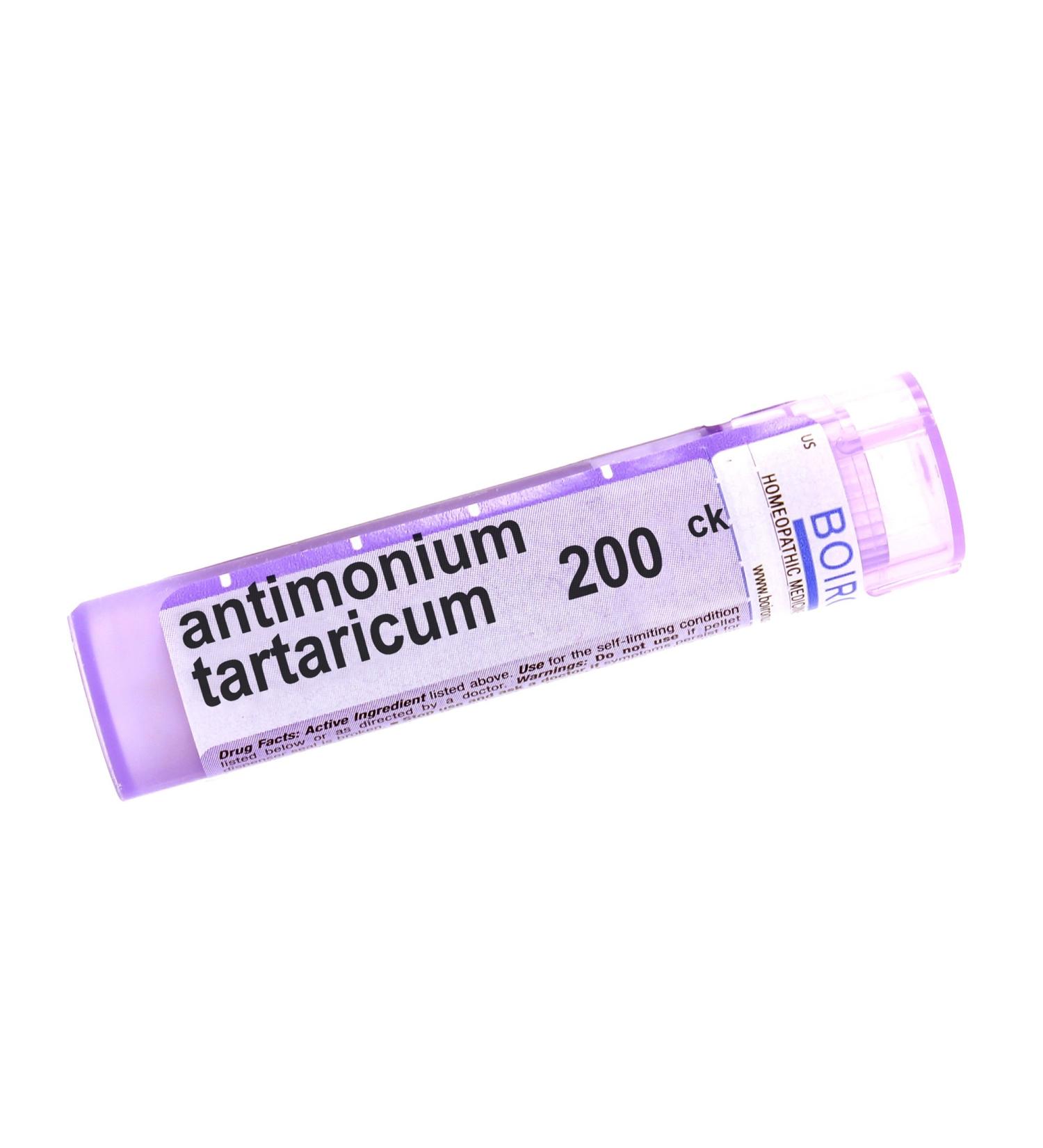 Antimonium Tartaricum 200ck Boiron 80 Pellet