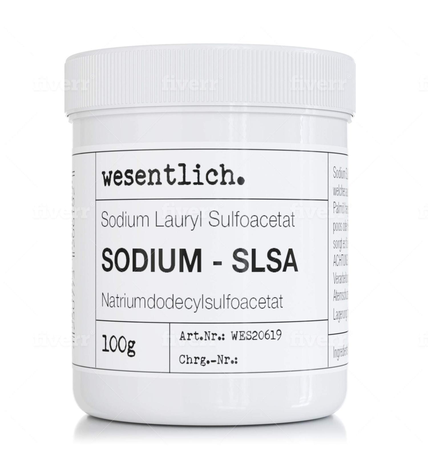 sodium surfactants SLSA - 100 g sodium lauryl sulffoacetate wesentlich. - Buy Online on GoSupps.com