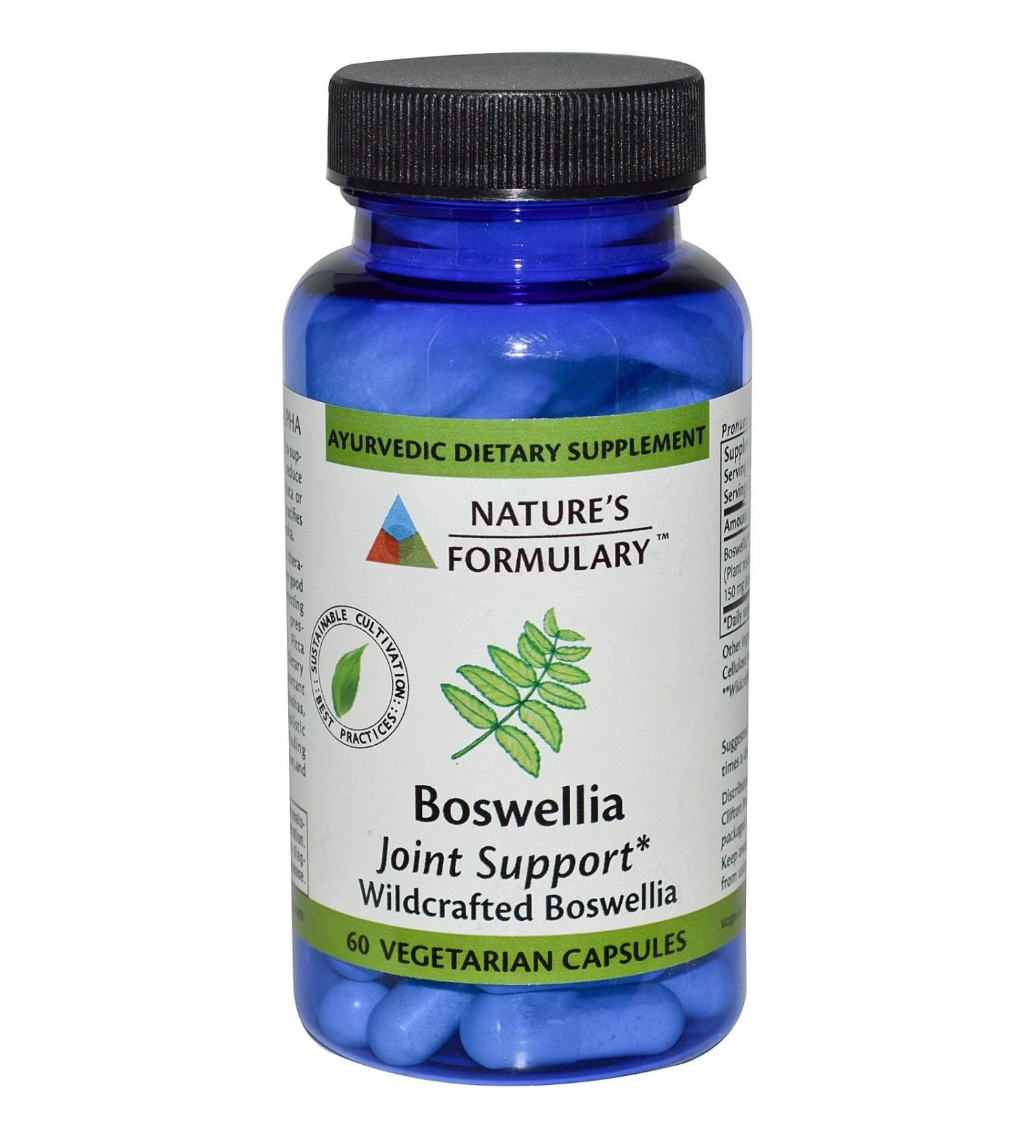 Boswellia Nature's Formulary 60 VCaps