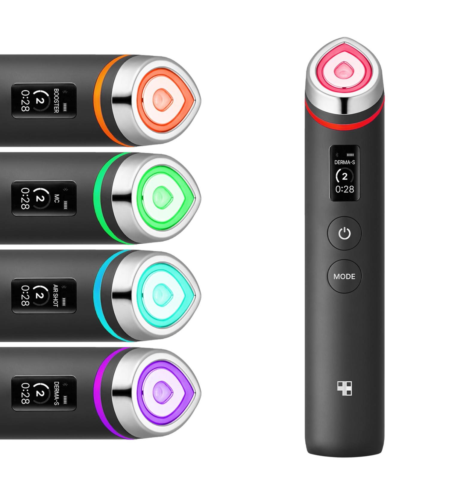 Medicube Age-R Booster Pro - 6-in-1 Real Glass Glow Device for Enhanced Absorption Radiance and Pore Care | LED Anti-Wrinkle Korean Skin Care - Buy Online on GoSupps.com