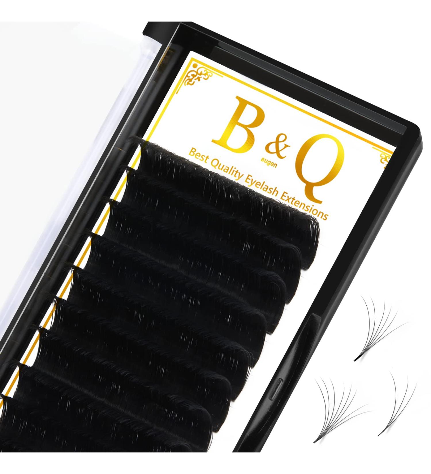 Easy Fan Lashes D-0.03-15mm | Russian Volume Eyelash Extensions | Self Fanning Lashes | 15mm D Curl | Blooming Volume Lash Extension - Buy Online on GoSupps.com