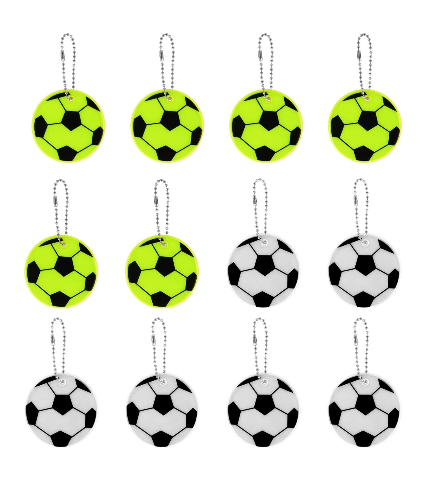 Indrnif 12 Reflective Football Supporters Safety Reflector Trailer | Children s Reflector for School Bags Clothing Backpacks Cycling & Running - Buy Online on GoSupps.com