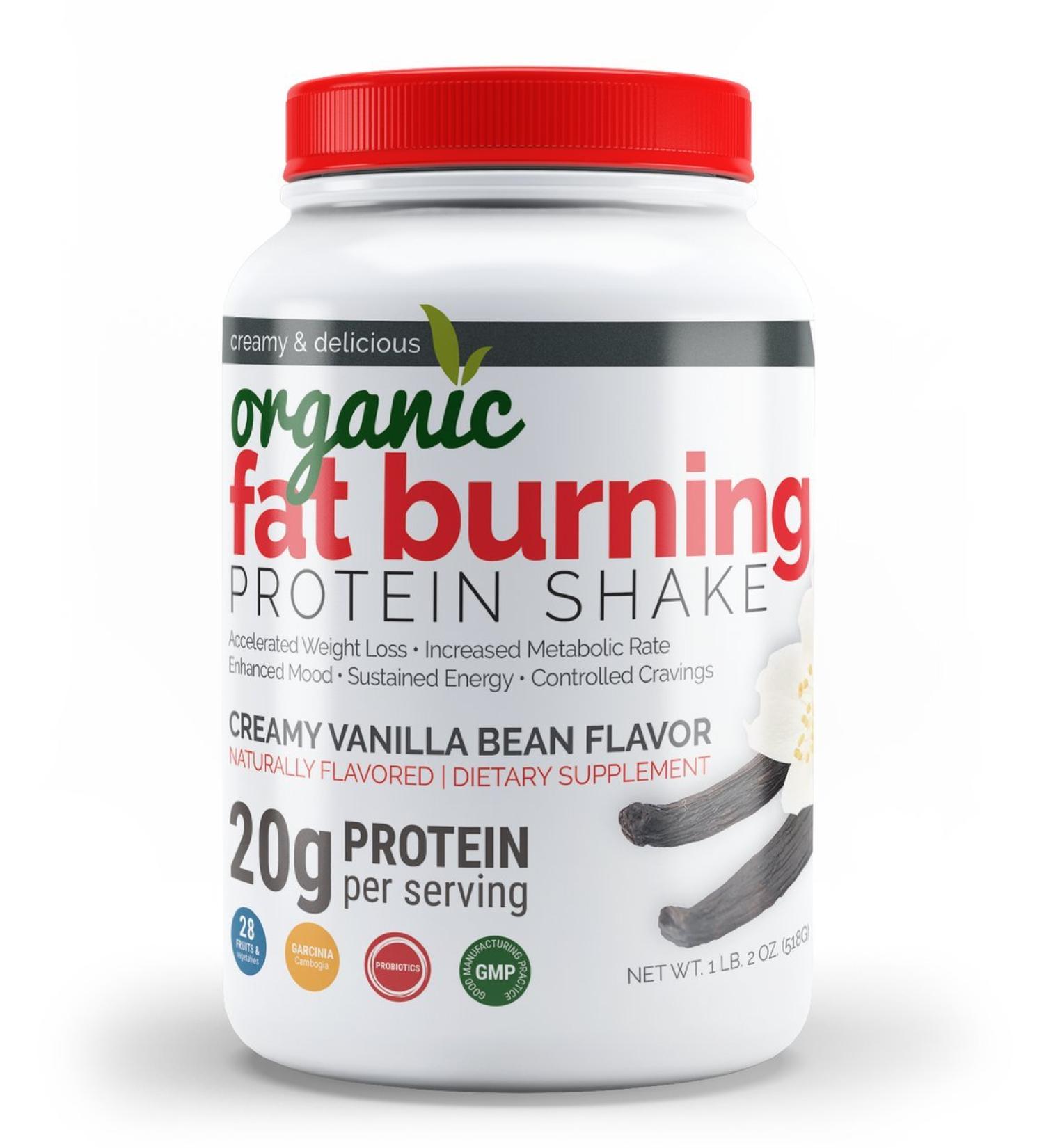 Maximum Slim Organic Fat Burning Protein Shake - Boost Metabolism & Weight Loss | International Shipping Available - Buy Online on GoSupps.com