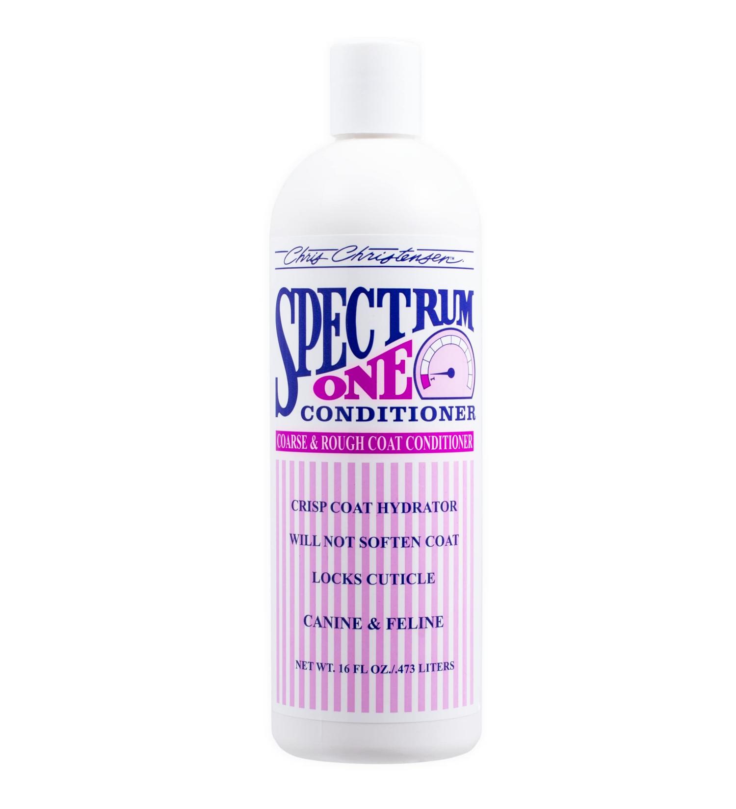 Chris Christensen Spectrum One Conditioner - Professional Deep Care for Coarse & Rough Coats - 473ml Size - Best Dog Care Conditioner - Buy Online on GoSupps.com