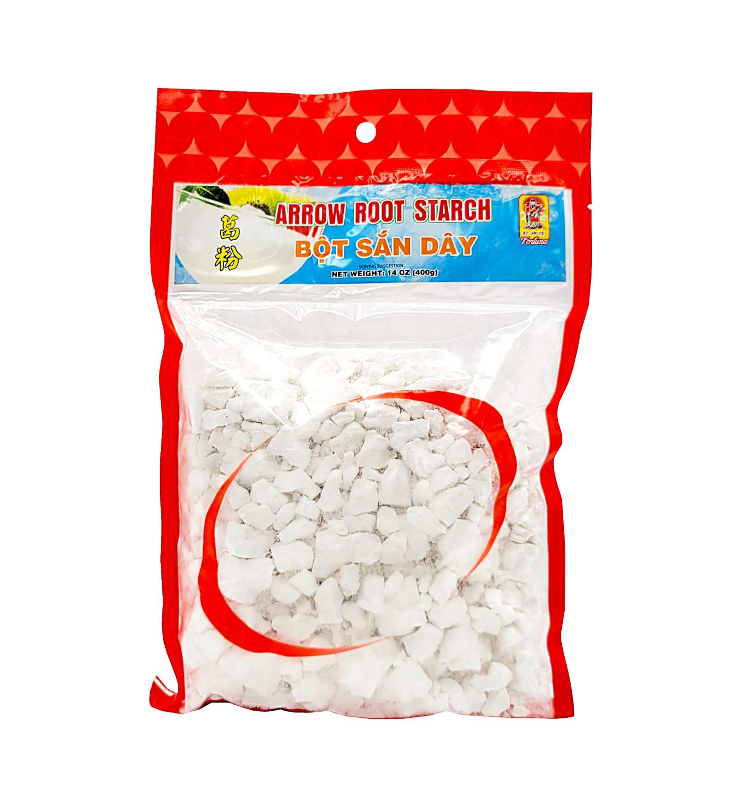 Fortuna 14oz Arrowroot Starch Bot San Day - Pack of 1 (Set of 2) - 28 Ounce Total - Buy Online on GoSupps.com