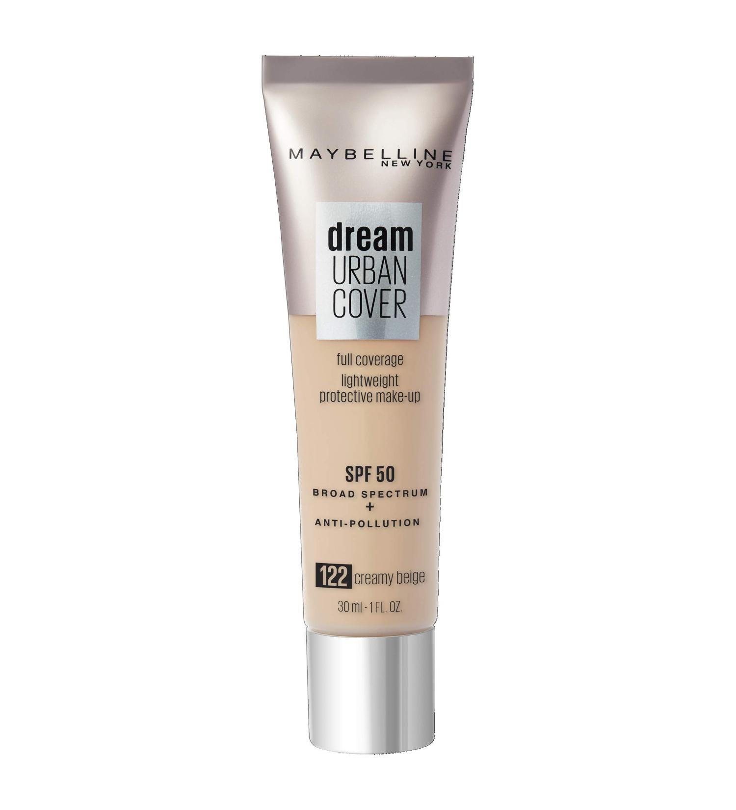 Maybelline New York Dream Urban Cover 122 Creamy Beige - 30ml | Buy Online Internationally - Buy Online on GoSupps.com