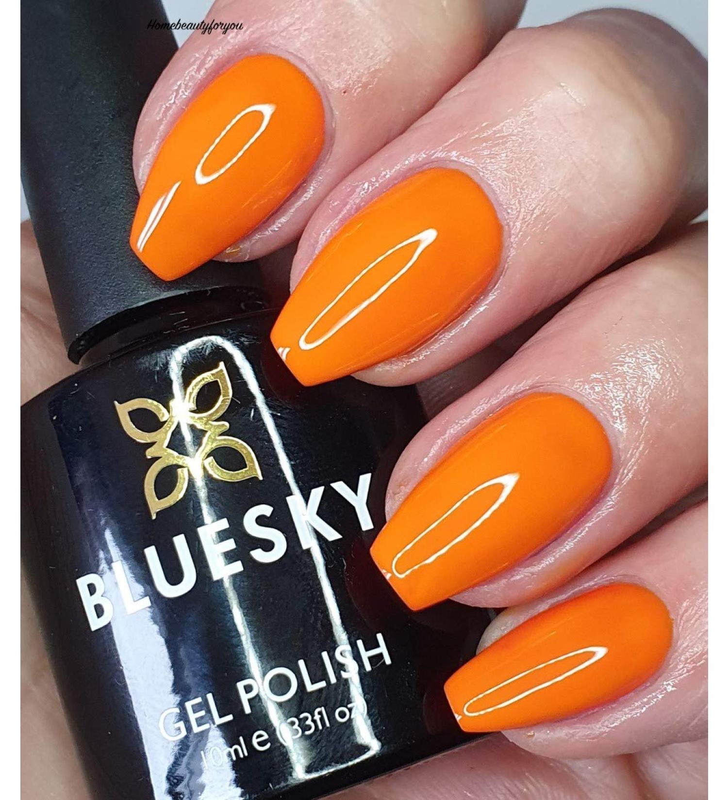 Bluesky Gel Polish Autumn Winter 2020 CITY VIBES EXCLUSIVE COLLECTION NAIL UV/LED SOAK OFF CHOOSE YOUR GEL (AW2001 NEW YORKER)