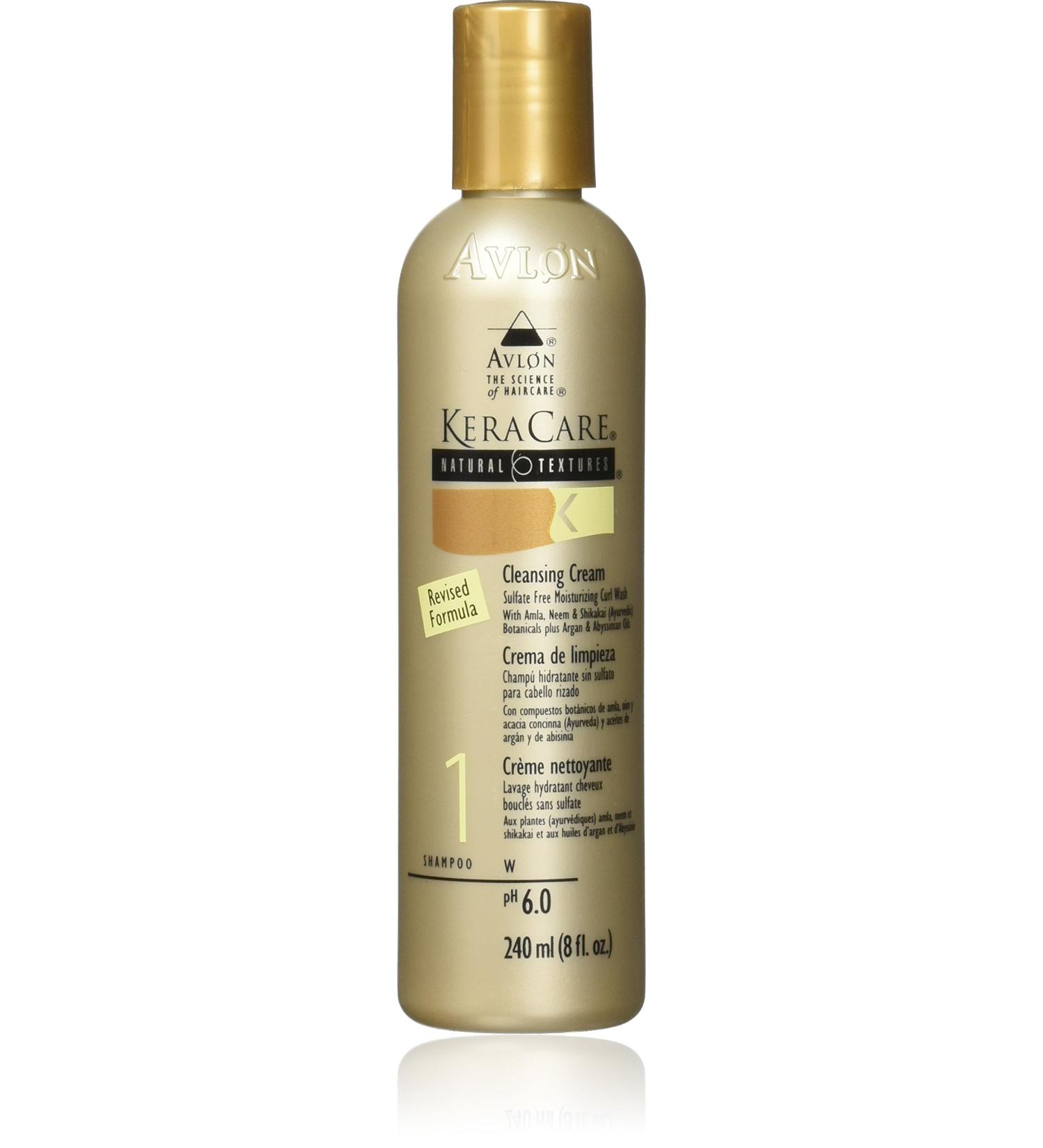 Avlon Keracare Natural Textures Cleansing Cream 8 Ounce