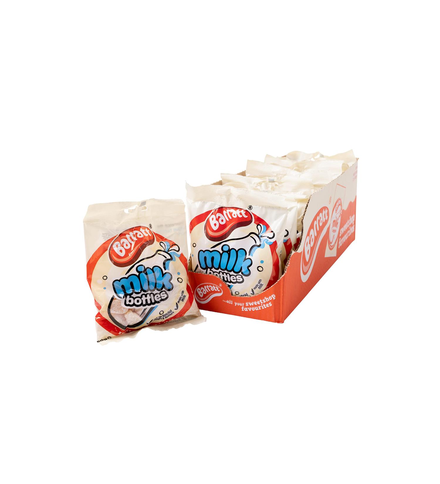 Barratt Sweet Shop Milk Bottles 12 x 180g - Buy Online on GoSupps.com