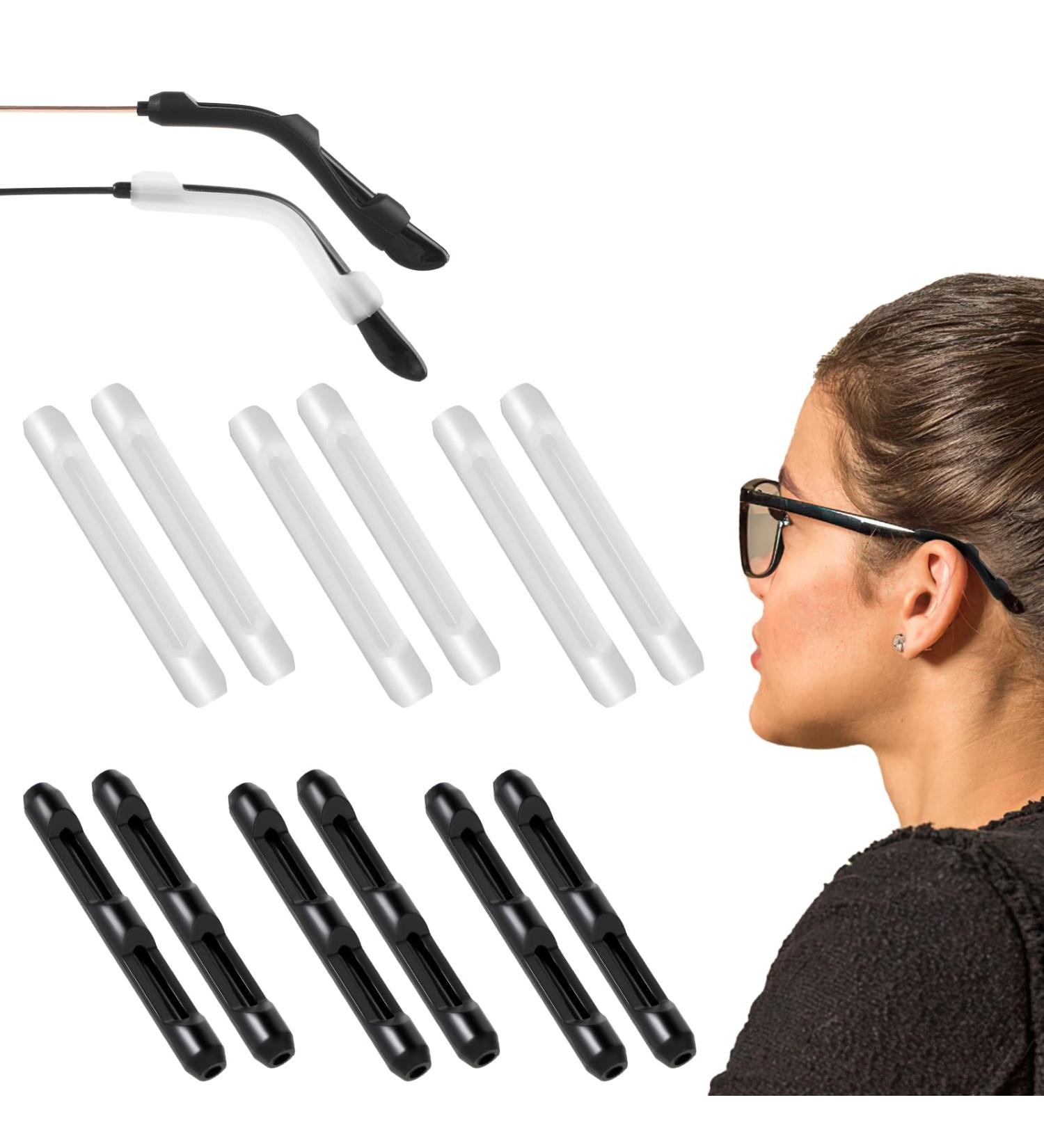 Comnico Silicone Glasses Ear Pads - 12 Soft Slide-Resistant Accessories for Maximum Comfort - Buy Online on GoSupps.com