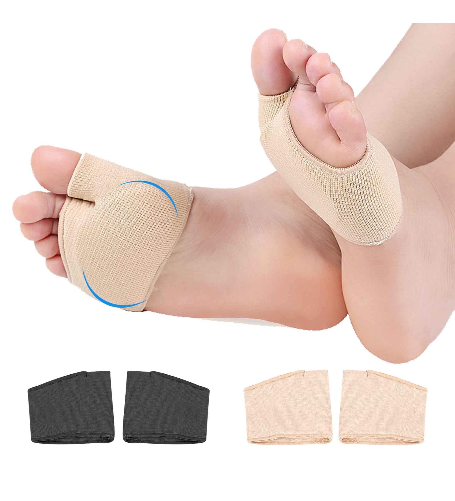 Metatarsal Sleeve Pads - 2 Pairs Large - Forefoot Cushions for Pain Relief - Buy Online on GoSupps.com