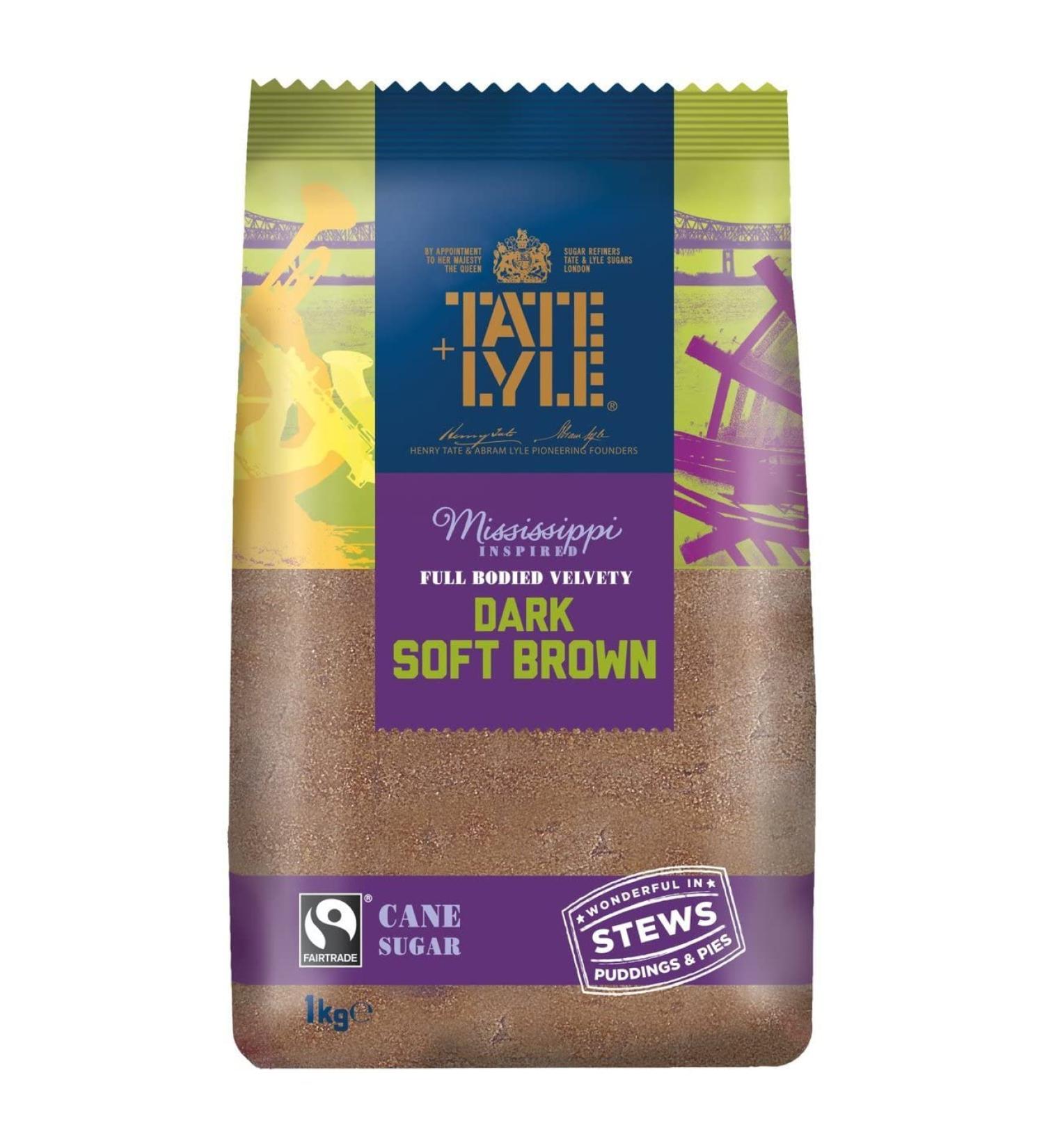 Tate & Lyle Fairtrade Dark Brown Sugar 1kg