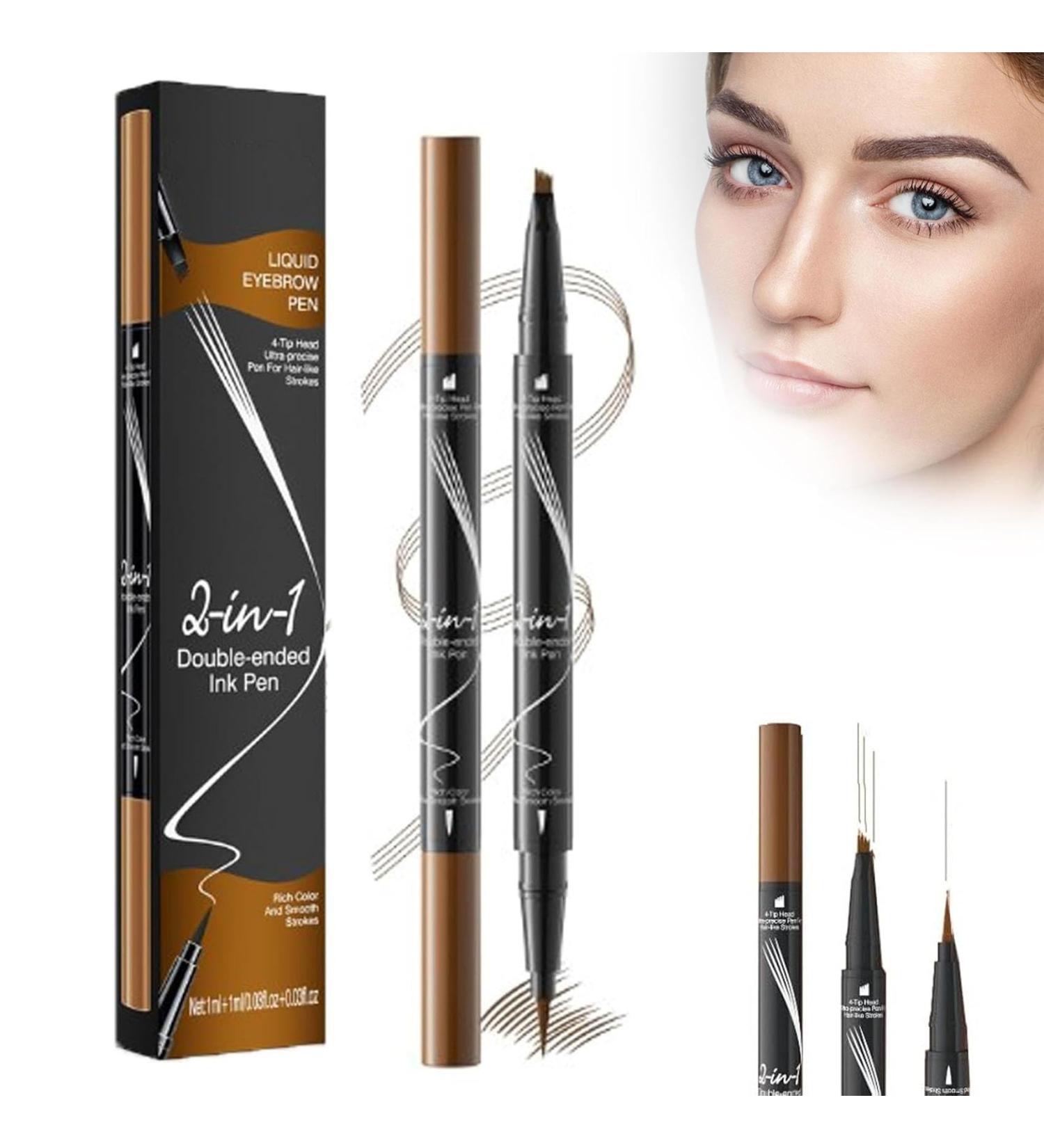 Trailott Trailott Eyebrow Pen Trailott Microblading Eyebrow Pen Trailott Waterproof Eyebrow Pencil (Gray) - Buy Online on GoSupps.com