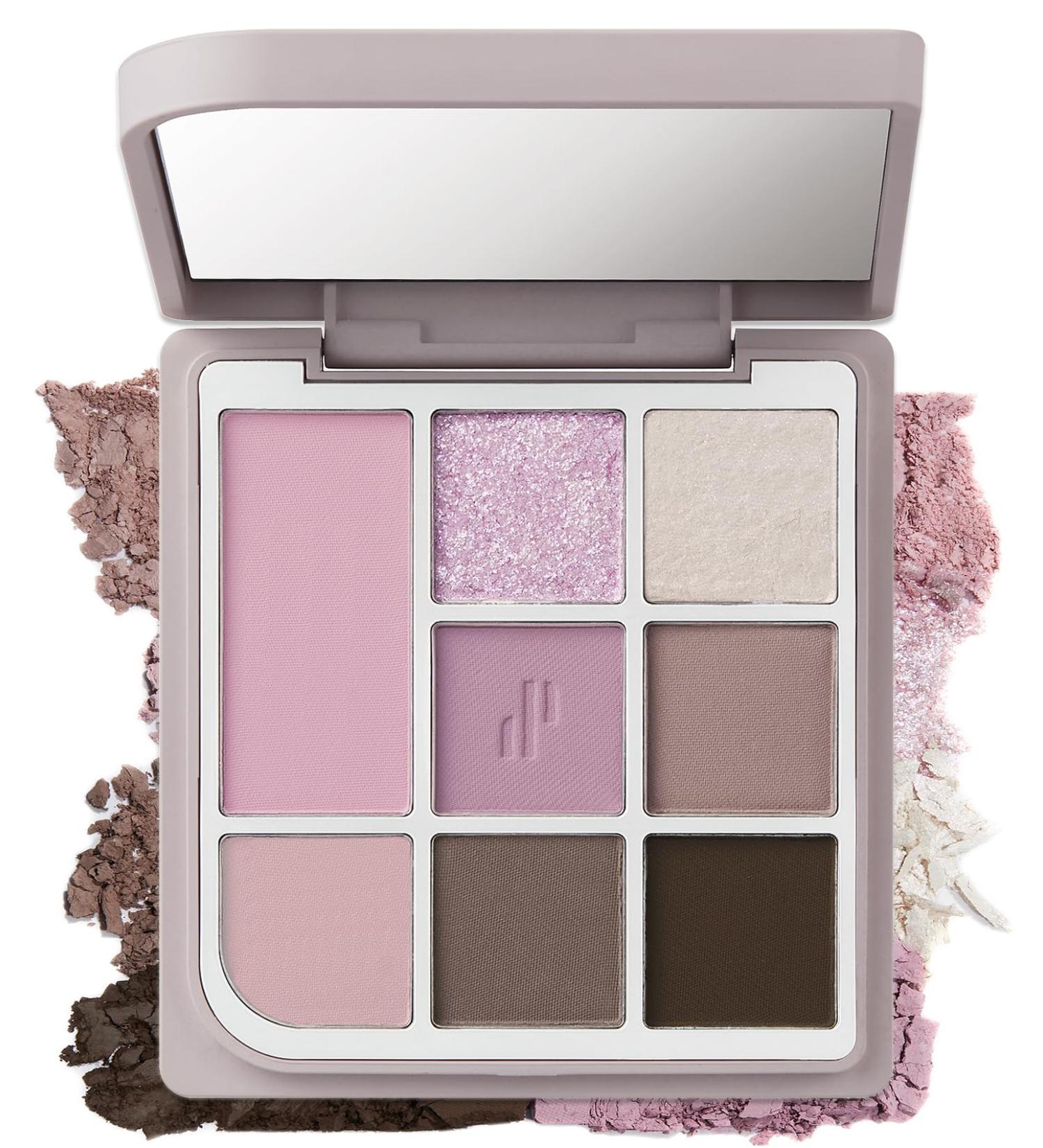 Heart Percent Dote On Mood Eye Palette - Cool-Toned Shades & Velvety Matte Eyeshadow (07 Cool Muse Facets) - International Shipping Available - Buy Online on GoSupps.com