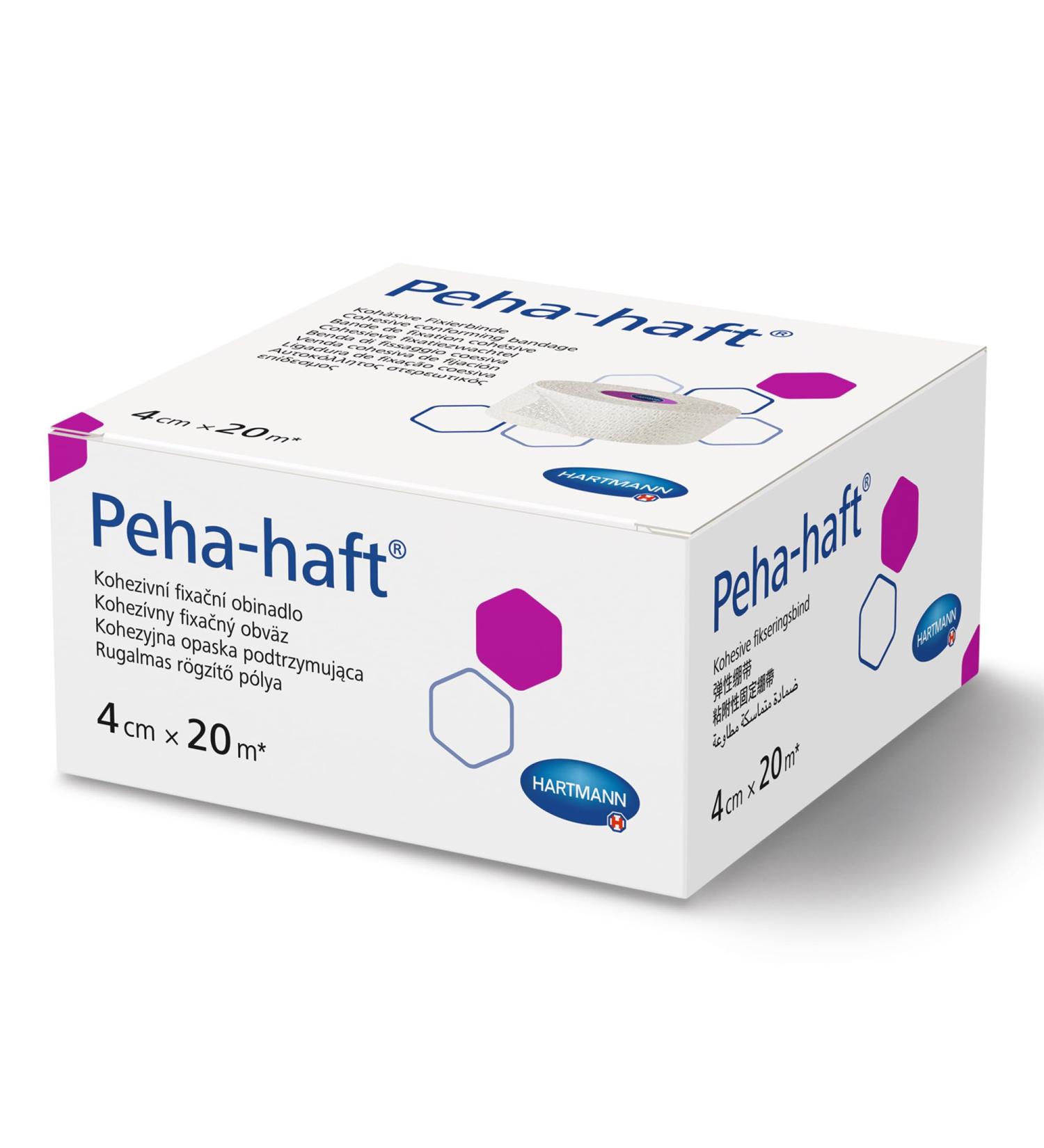 Hartmann Peha Haft Fixation Tape - Latex-Free 20m x 4cm | 1 Piece for Comfortable Support - International Shipping Available - Buy Online on GoSupps.com
