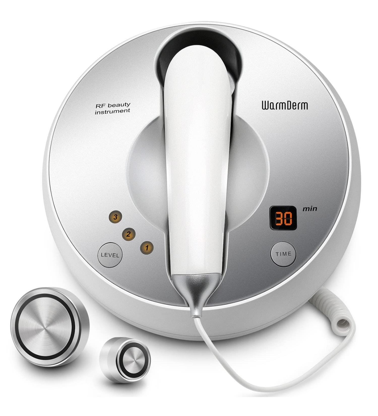 WarmDerm Professional Home Grooming Device | 3 Energy Levels | Salon Effect Silver - Buy Online on GoSupps.com