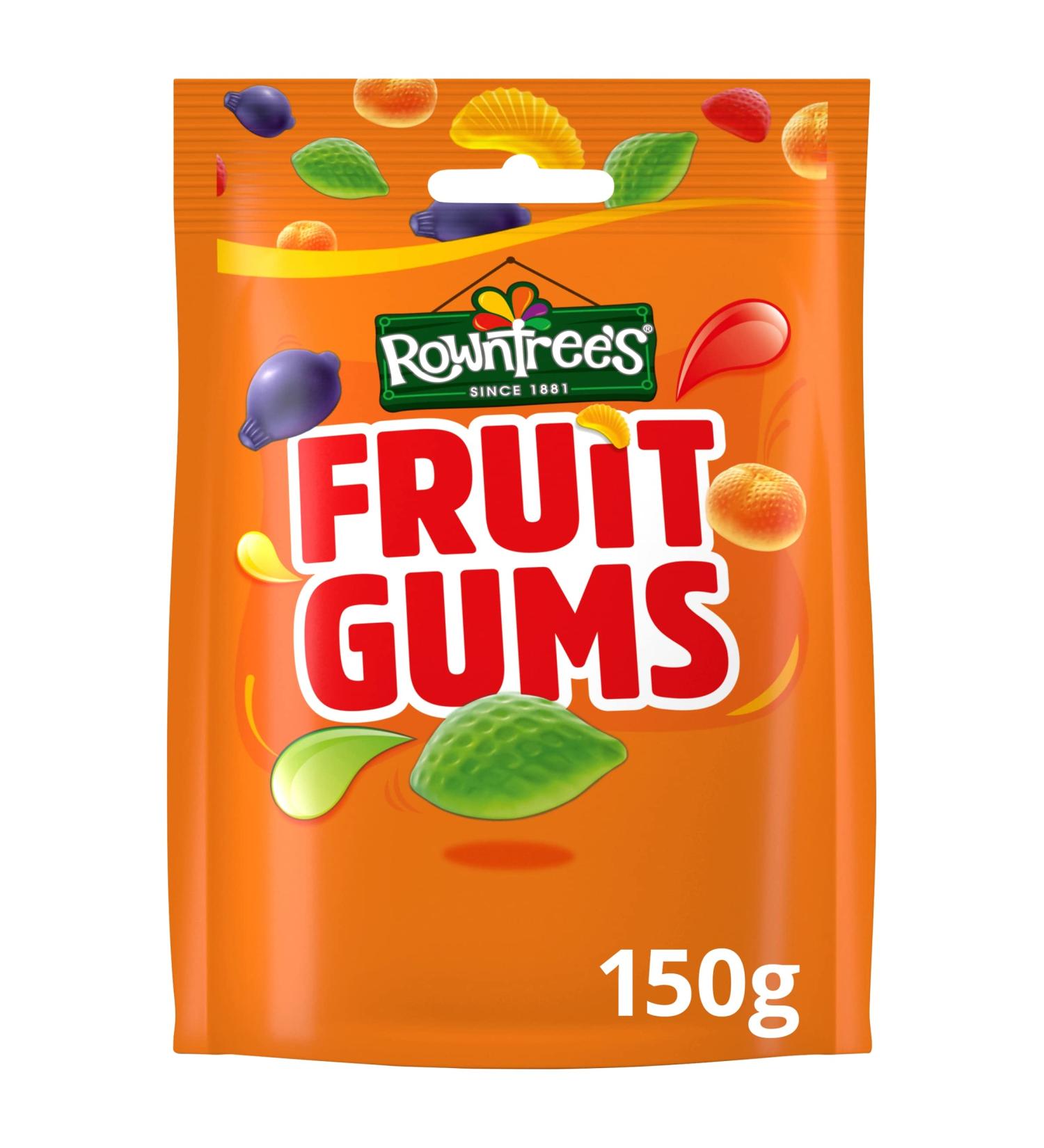 Rowntree's Fruit Gums Sweets Sharing Pouch 150g - Buy Online on GoSupps.com