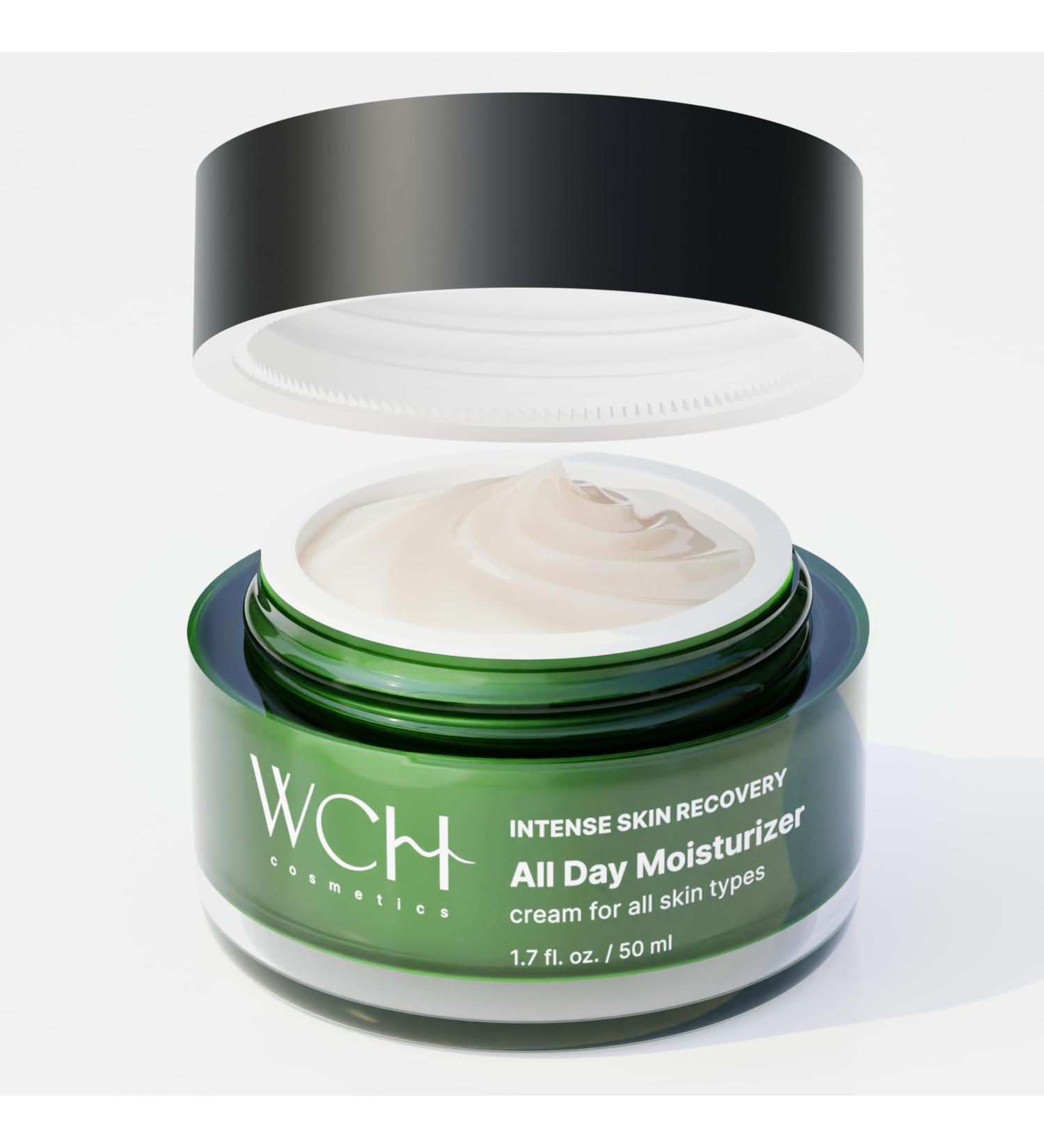 All Day Moisturizer Face Cream with Ceramides & Peptides - Anti-Aging Hydrating & Skin Repair - 1.7 fl. oz. for Dry Skin - Buy Online on GoSupps.com