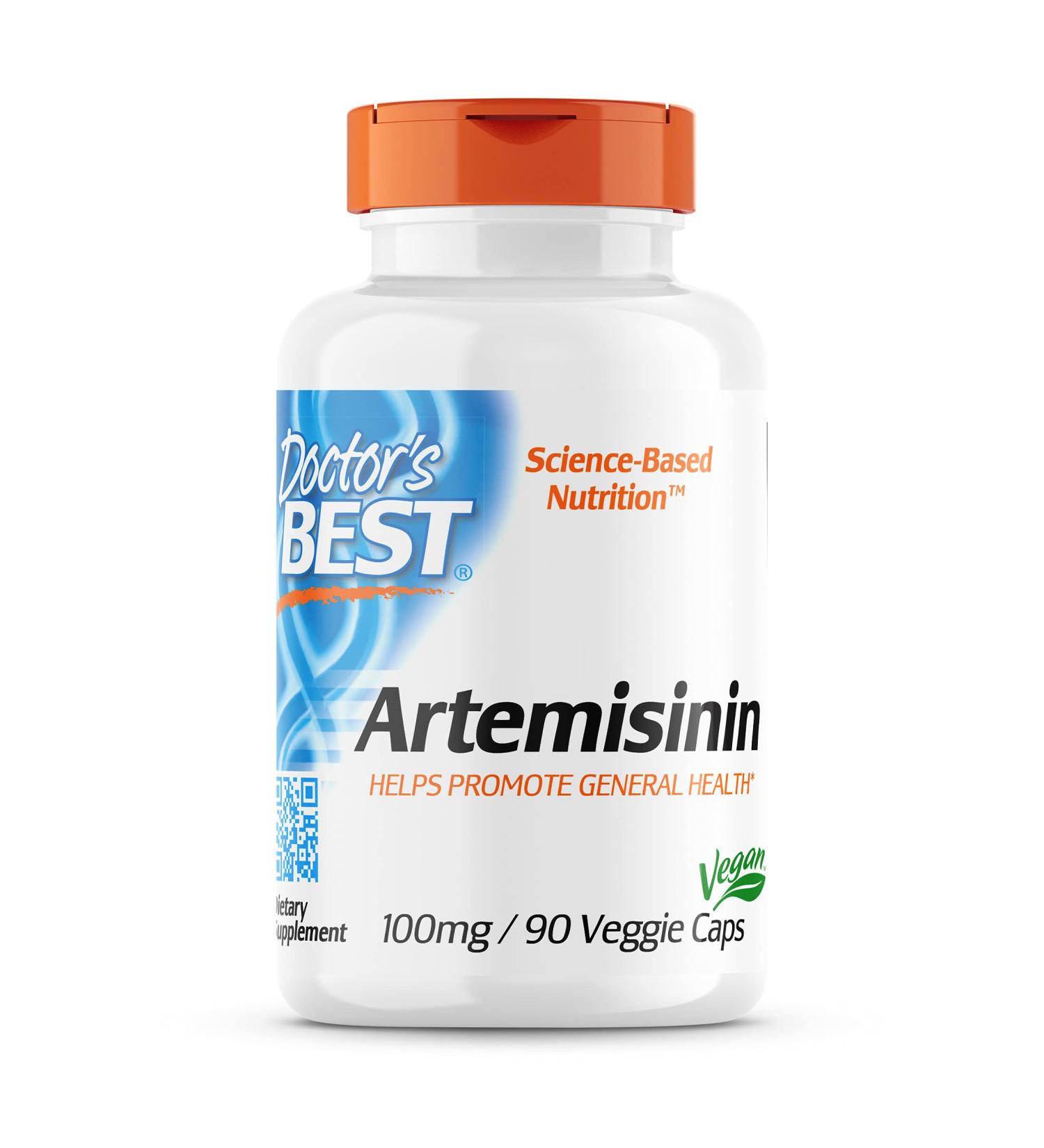 Doctor's Best Artemisinin 100 mg - 90 Veggie Caps for Immune Support - Buy Online on GoSupps.com