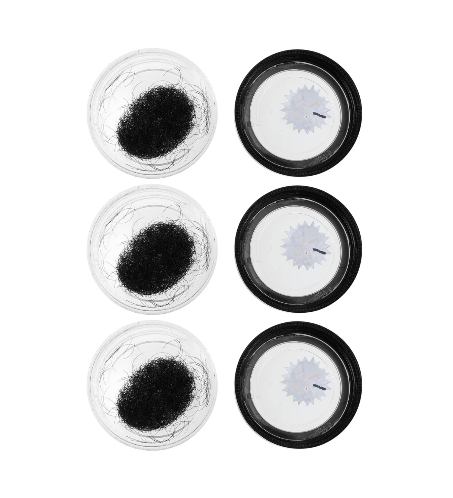 Angoily 3 Boxes Single False Eyelashes C Curl Eyelash Extension Individual False Eyelashes Cluster Individual Lashes Under Eyelash Lashes Lash Fans Premade Suite Fiber Artificial - Buy Online on GoSupps.com