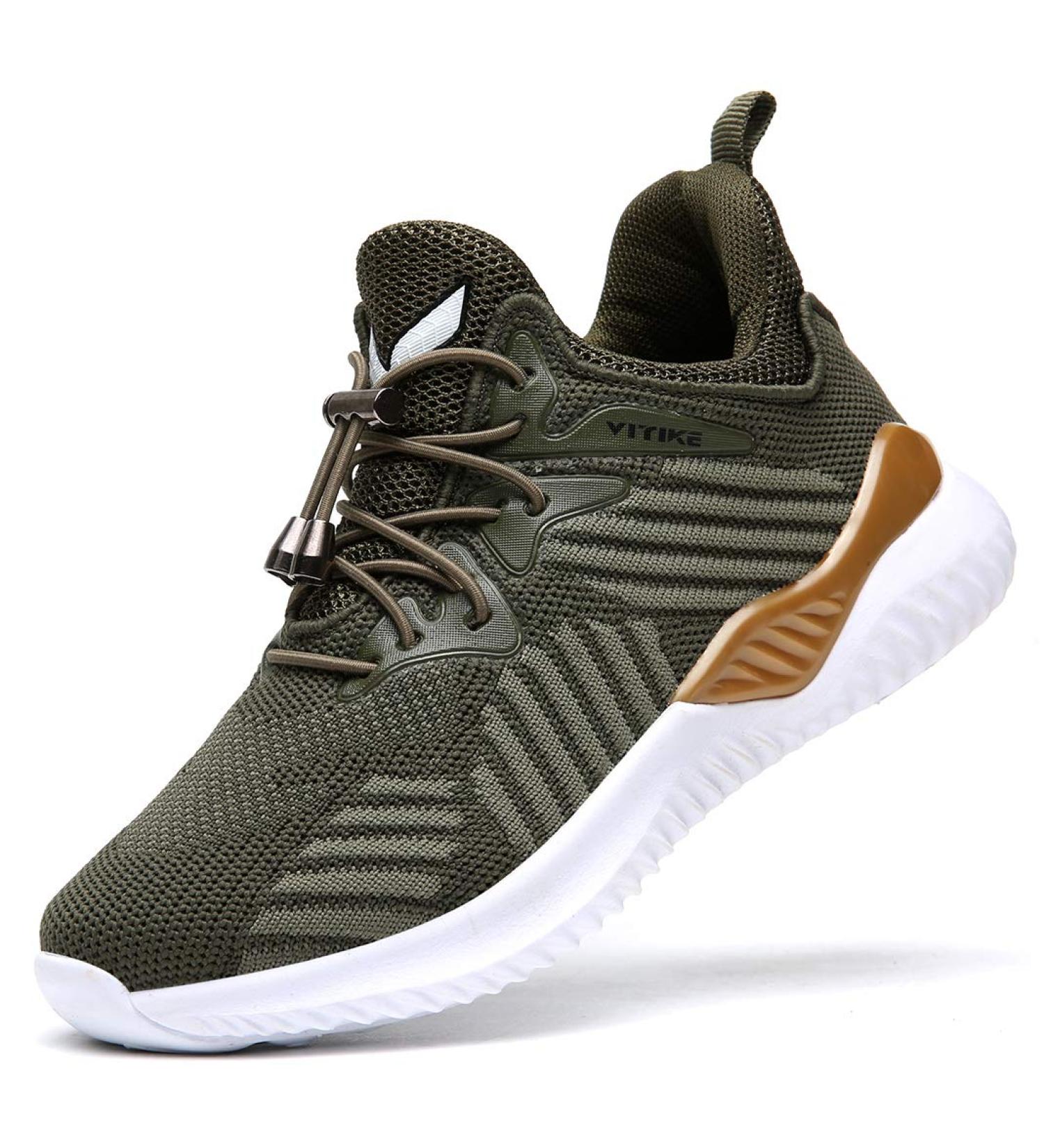 Littleplum Kids Running Shoes - Lightweight Athletic Sneakers for Boys and Girls in Classic Green - Size 3.5 Big Kid - Buy Online on GoSupps.com