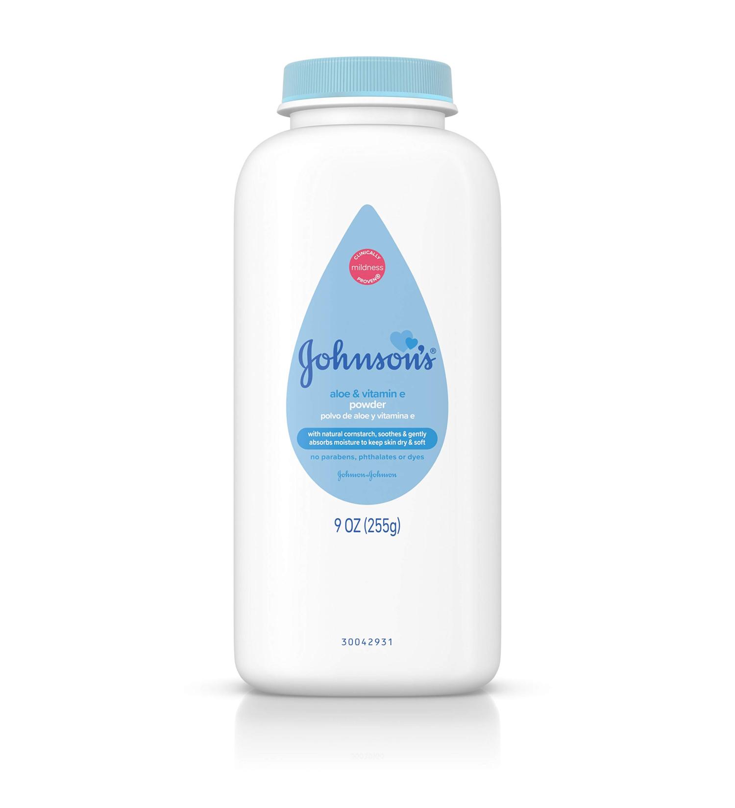 Johnson's Baby Powder with Cornstarch, Aloe & Vitamin E - Hypoallergenic 9 oz (Pack of 3) - Buy Online on GoSupps.com