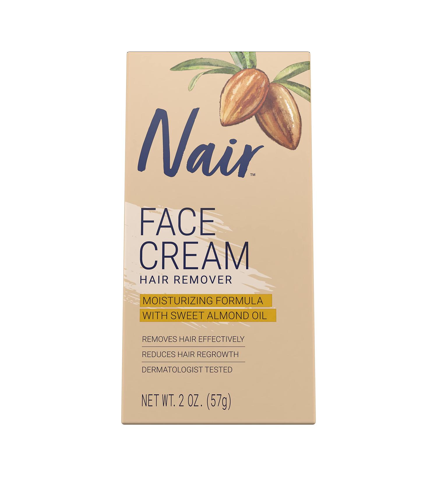 Nair Moisturizing Face Cream: Gentle Hair Remover - Buy Online on GoSupps.com